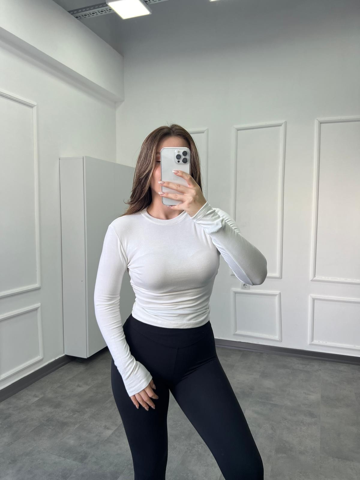 OYS Modal Pamuk Uzun Kollu Yuvarlak Yaka Body