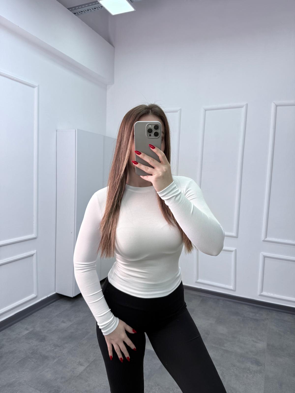OYS Modal Pamuk Uzun Kollu Yuvarlak Yaka Body