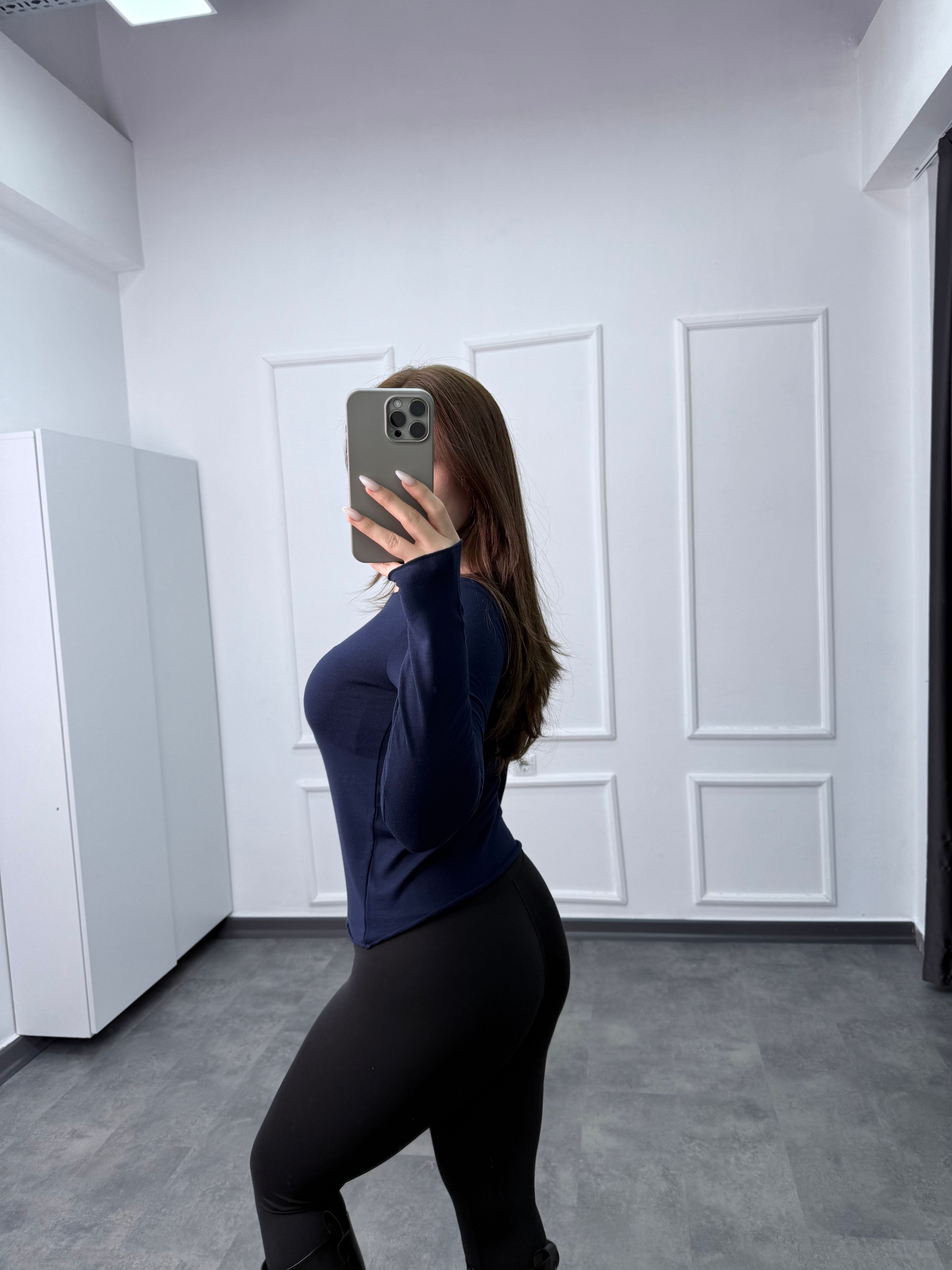 M. Dutti Kayık Yaka Tam Boy Body