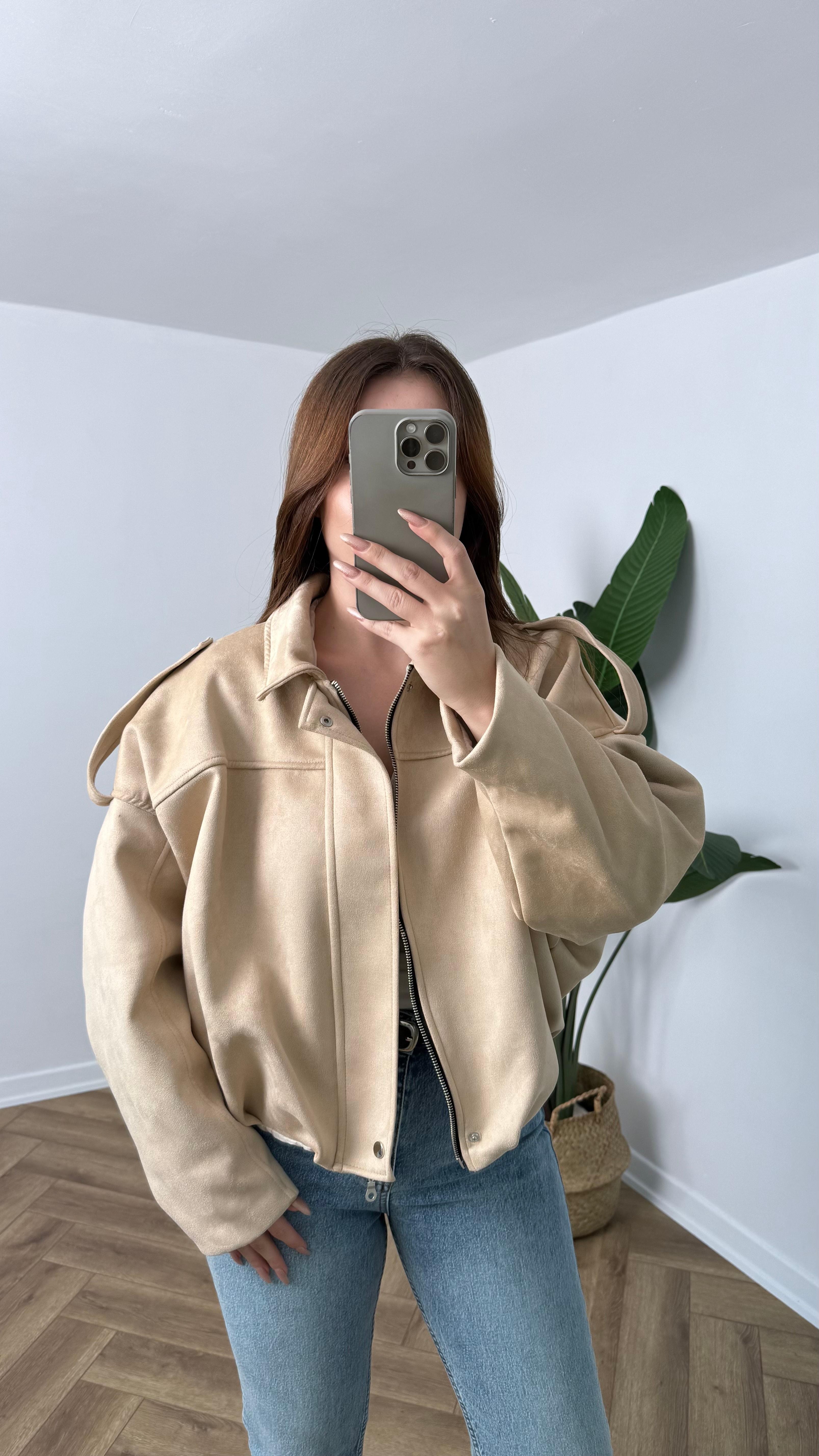 Yeni Sezon Premium Süet Astarlı Bomber Ceket