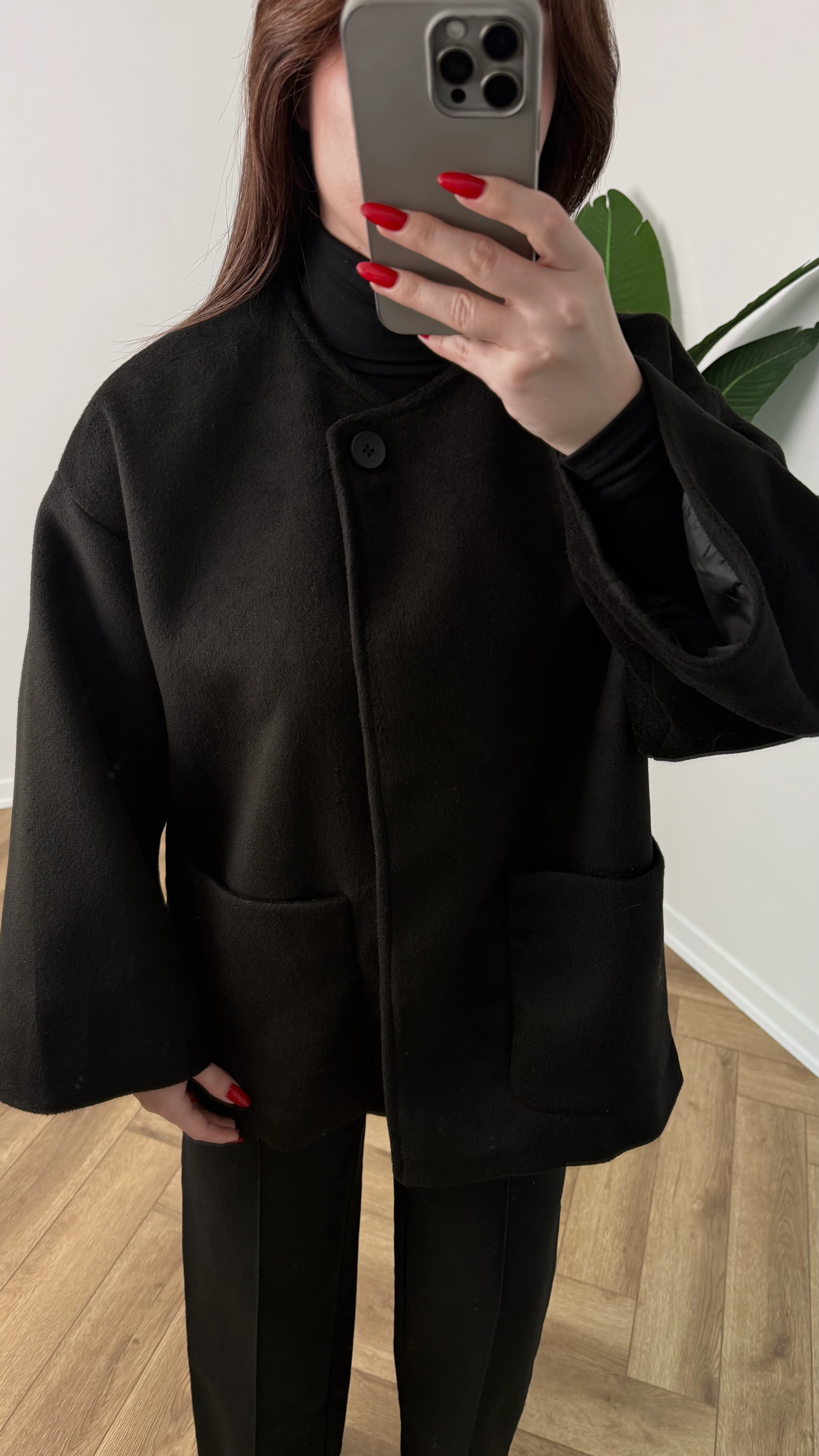 Yeni Sezon Premium Kaşe Atkılı Kaban