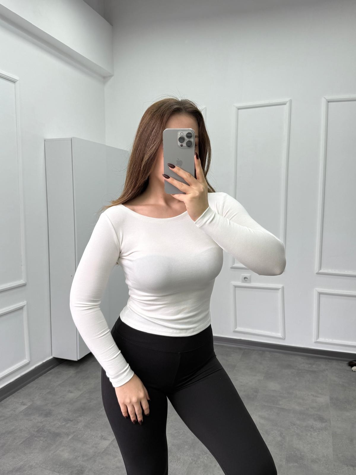 OYS Modal Pamuk Kayık Yaka Orta Bel Body