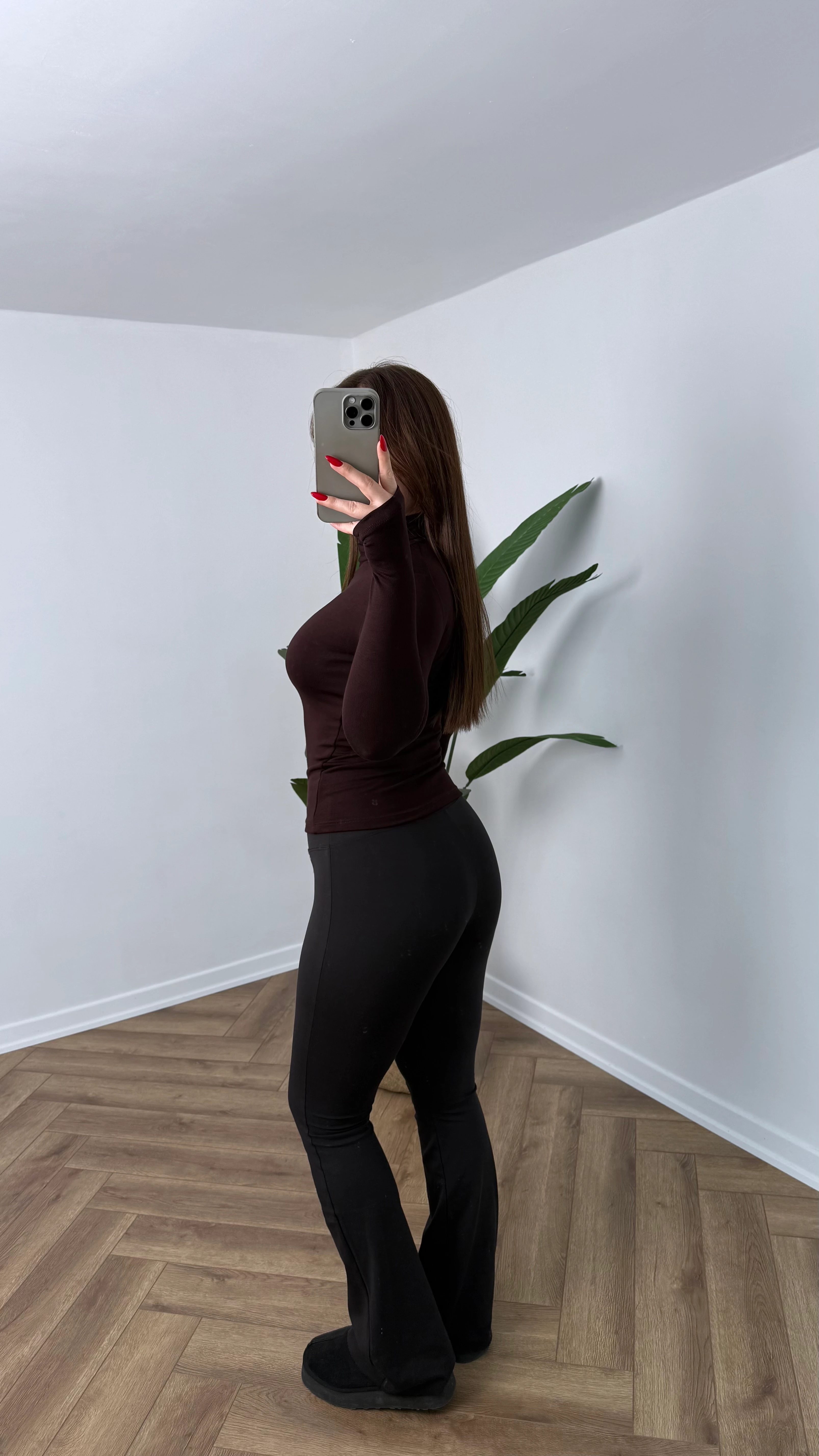 Yeni Sezon OYS Balıkçı Yaka Parmak Geçmeli Body