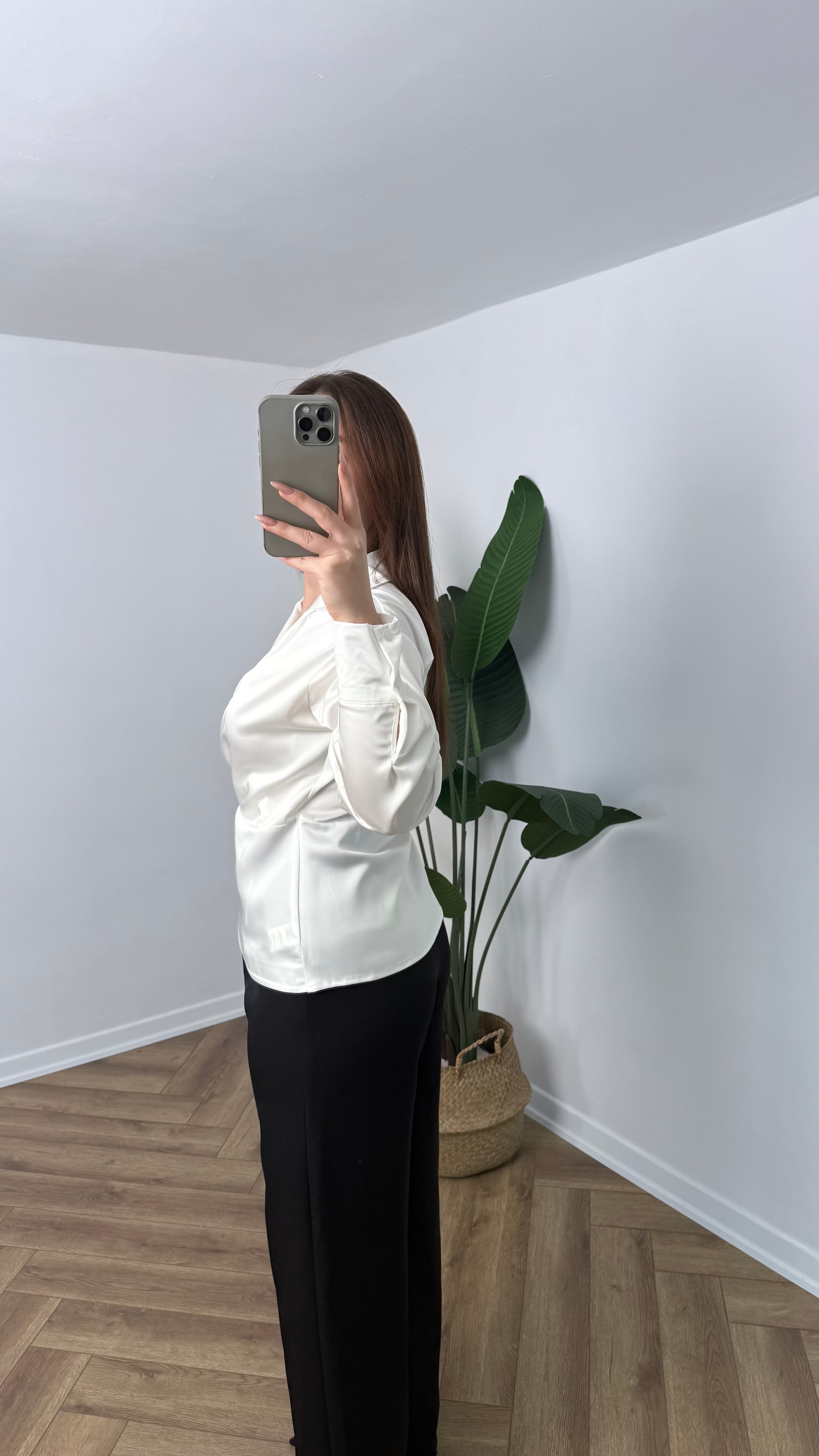 Yeni Sezon Premium Marka Model Saten Gömlek