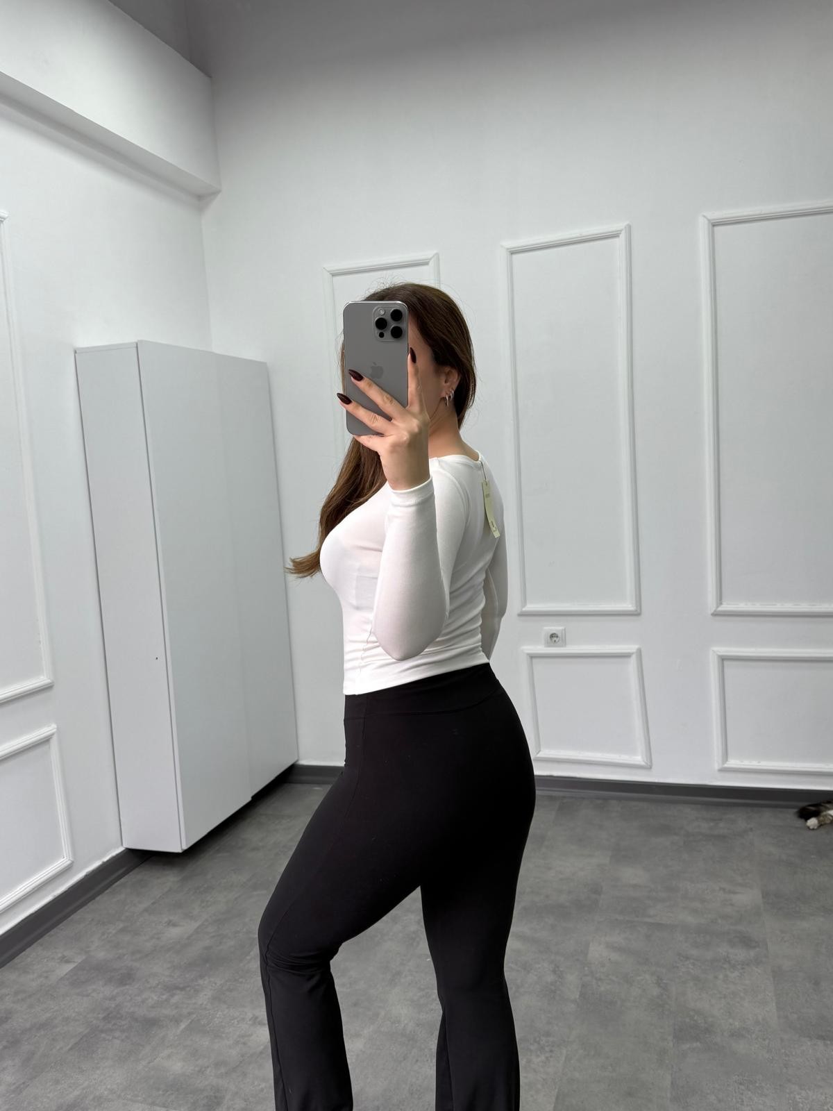 OYS Modal Pamuk Kayık Yaka Orta Bel Body