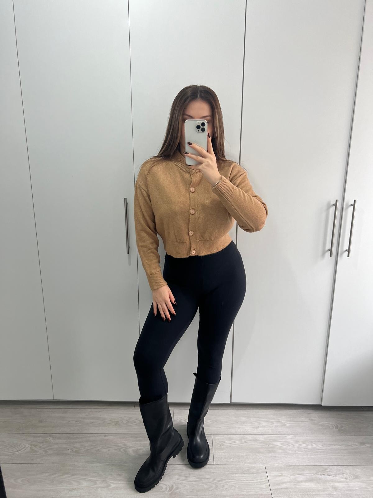 Yeni Sezon Premium Yumoş Hırka - Camel