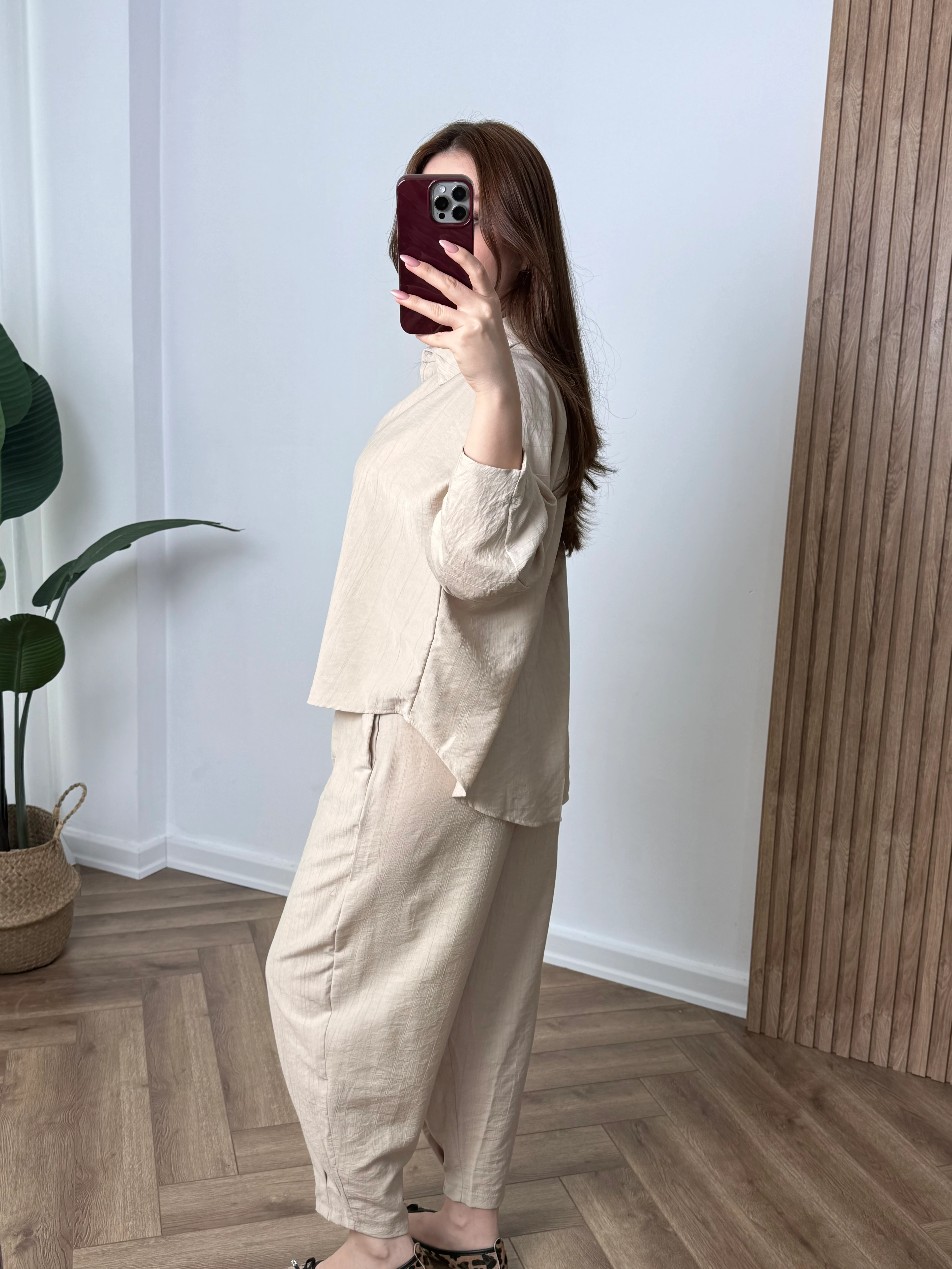 Luna Havuç Kesim Şık Salaş Takım