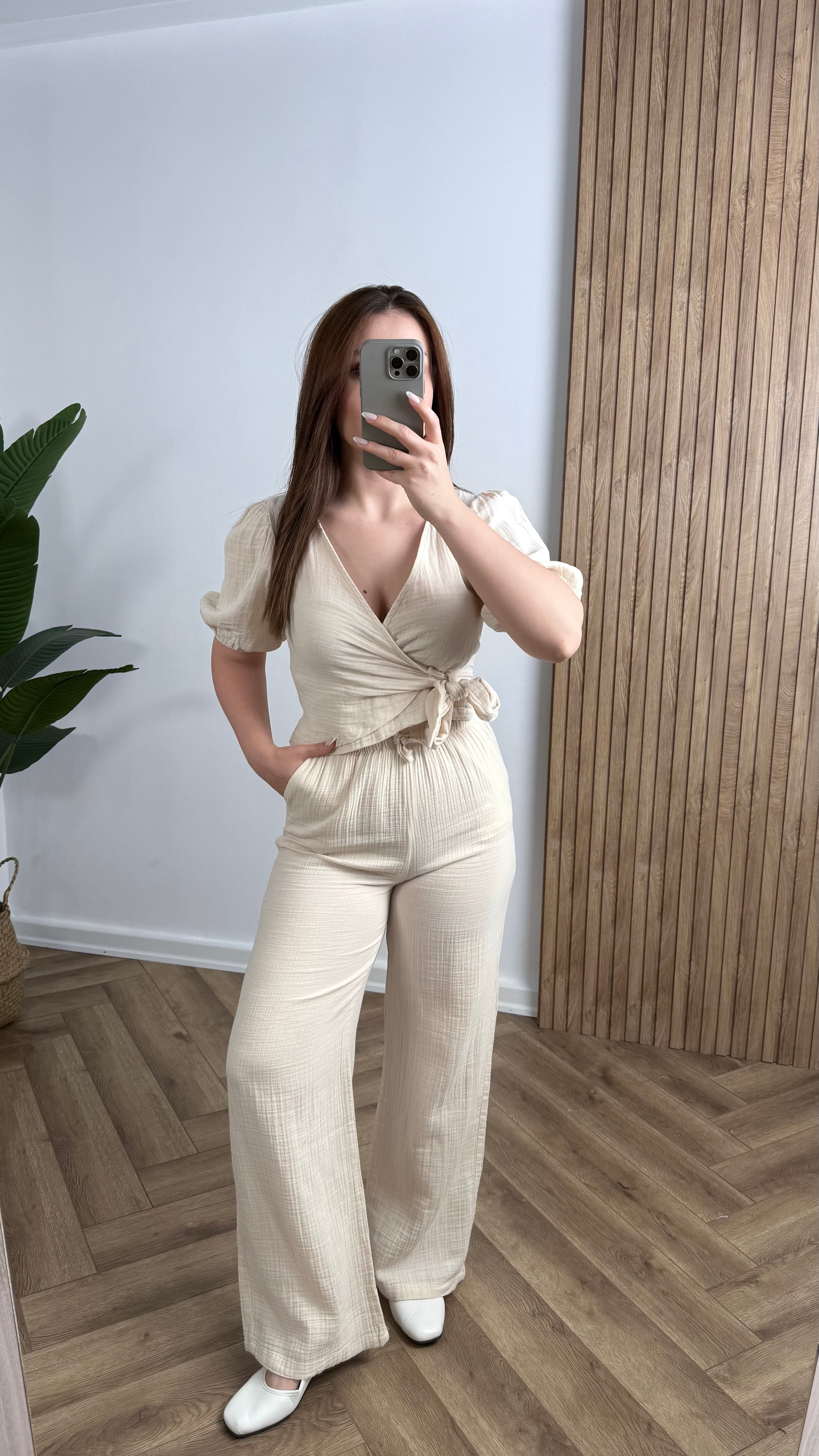 Yeni Sezon Çarpraz Bağlamalı Bluz