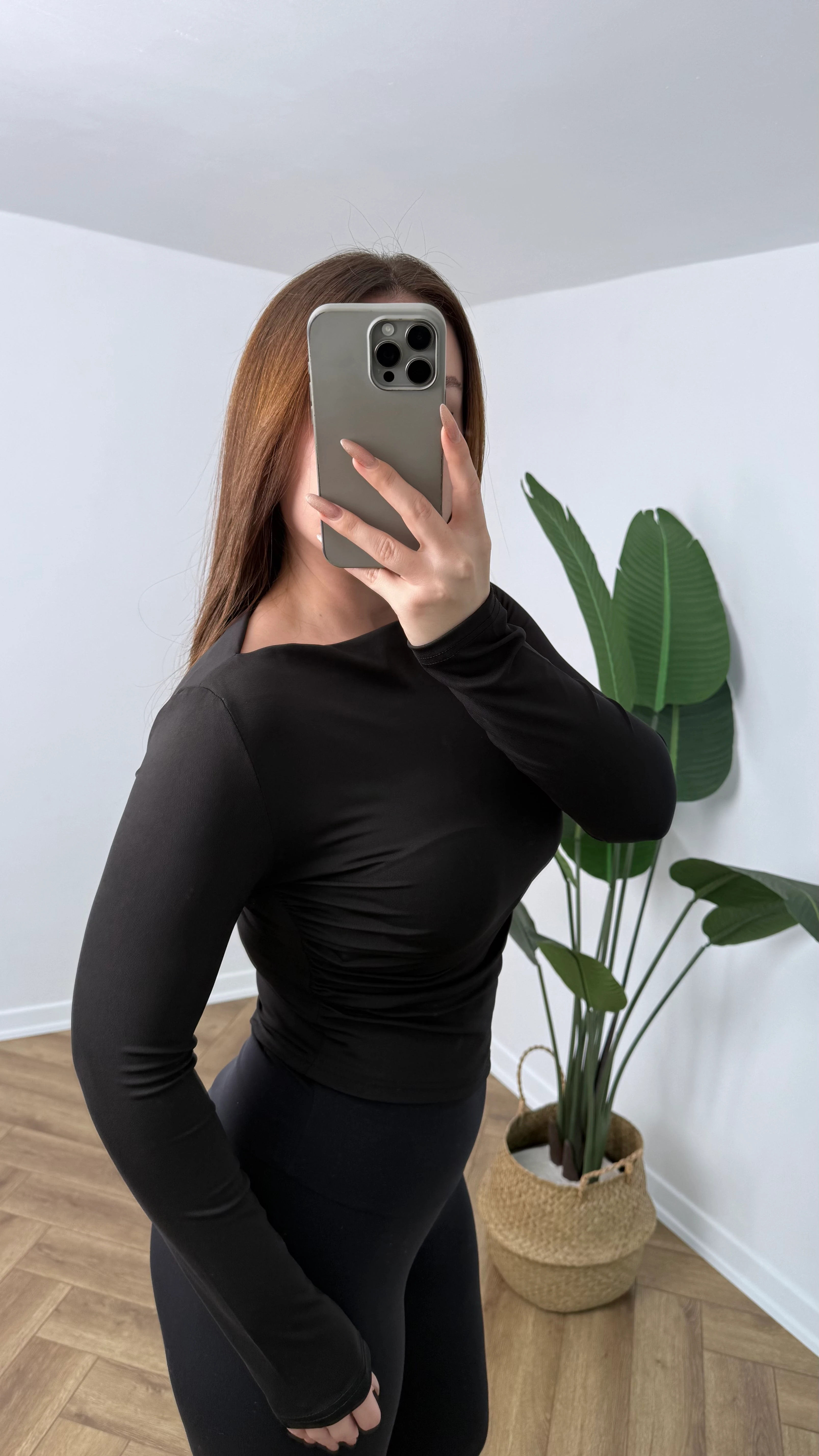 Yeni Sezon Kayık Yaka Büzgü Detay OYS Bluz