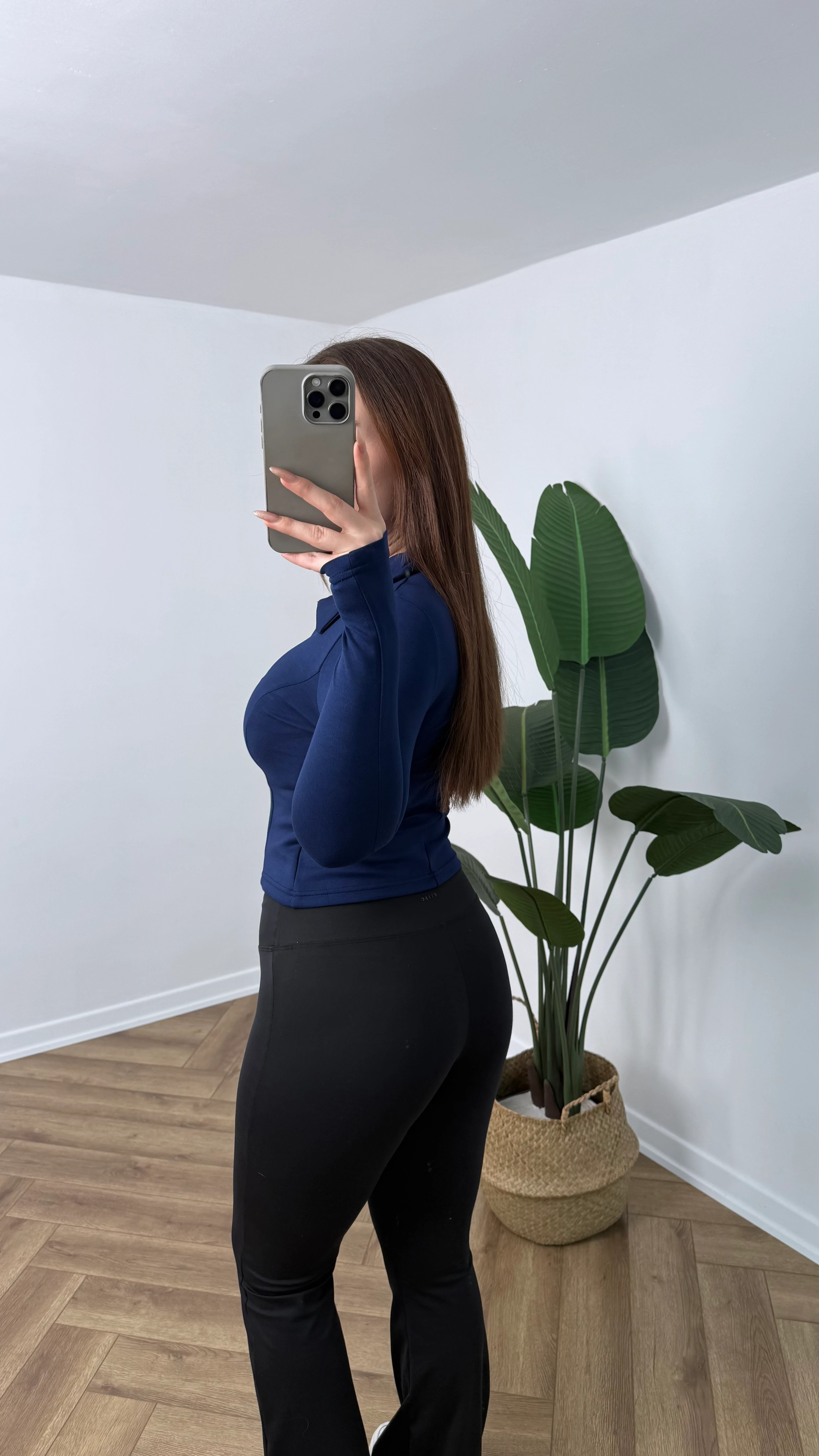 Yeni Sezon Polo Yaka Gizli Fermuarlı OYS Sweat