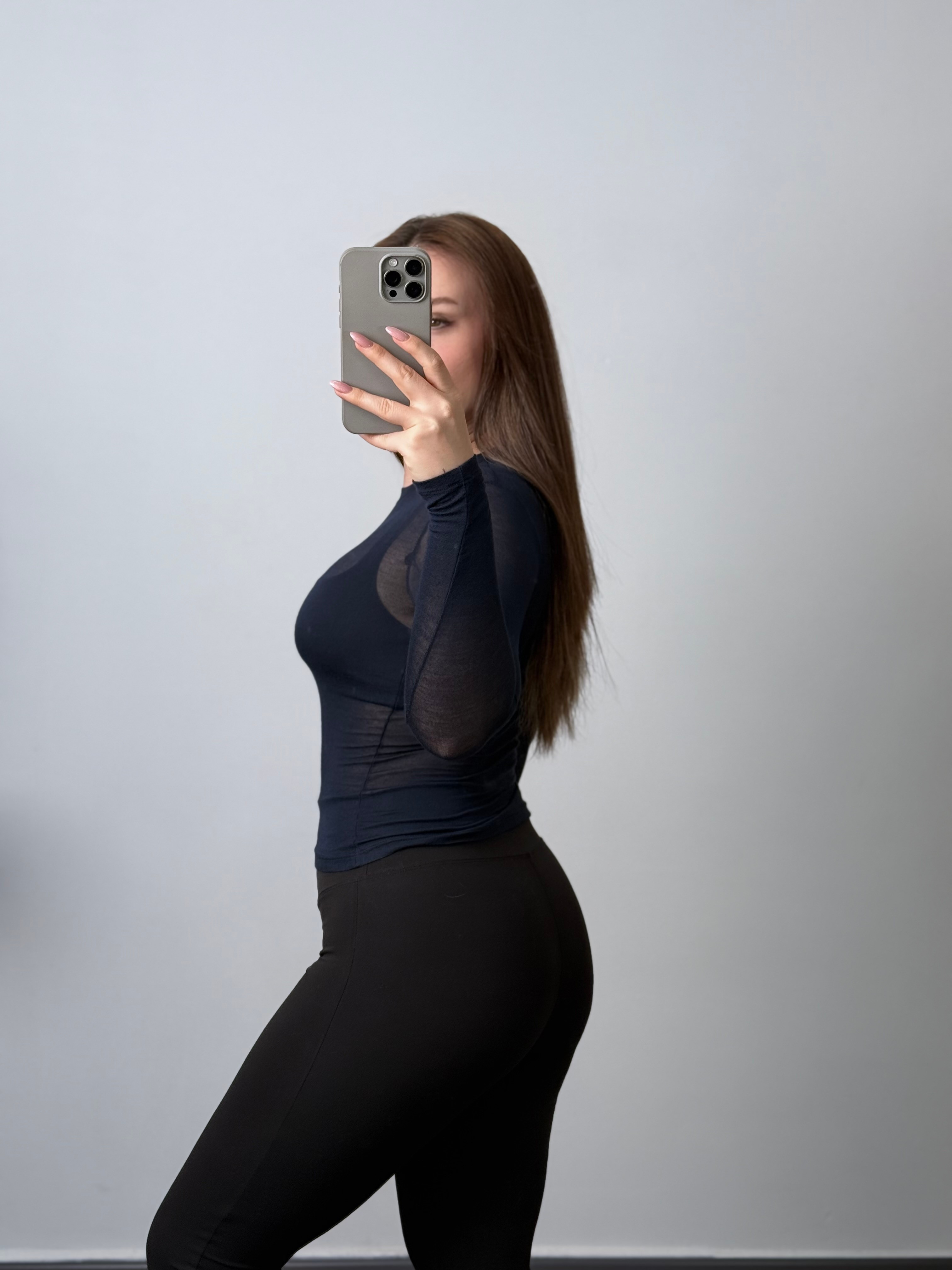 OYS Yuvarlak Yaka Transparan Body