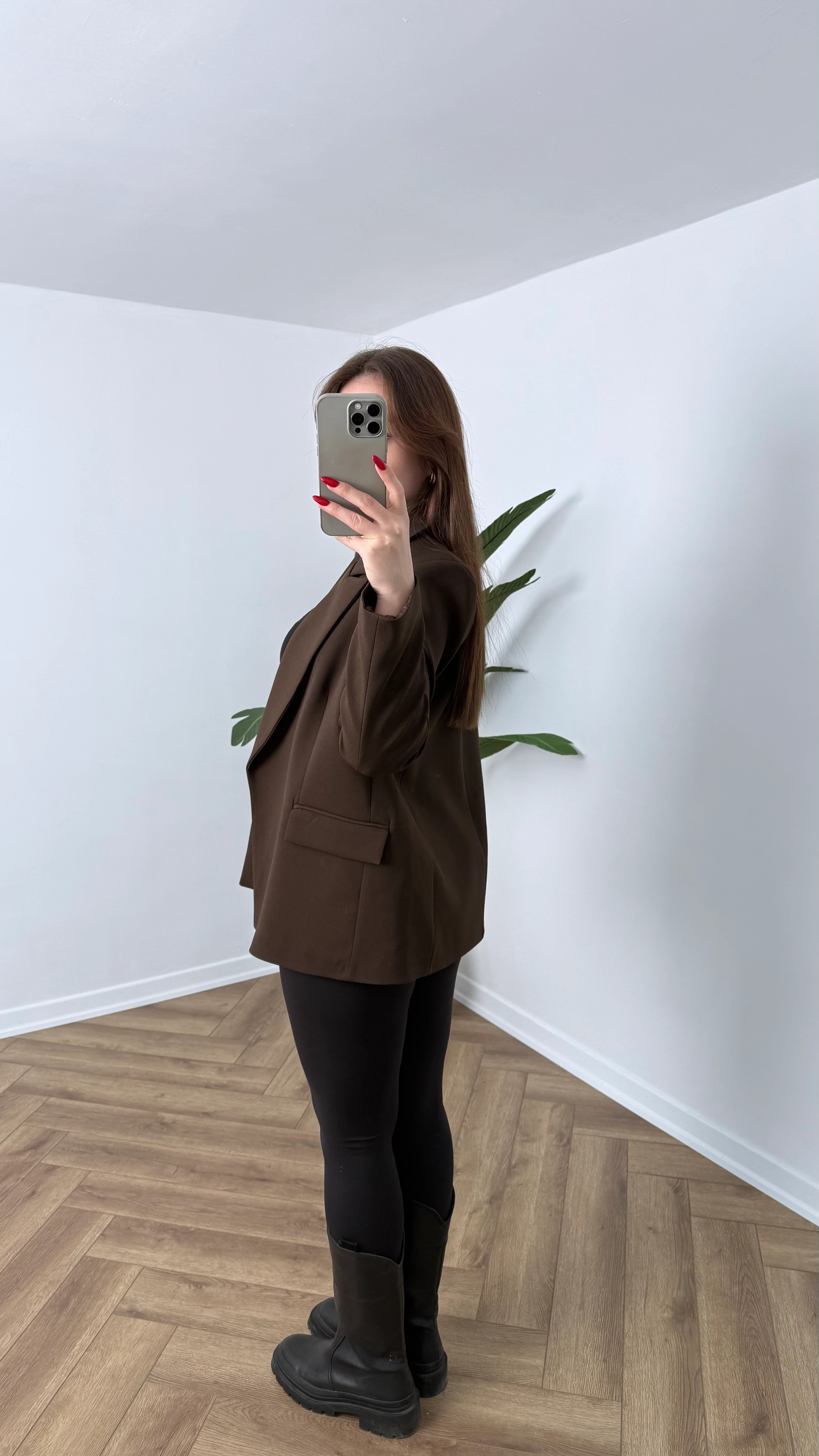 Yeni Sezon Premium Çizgili Astarlı Vatkalı Ceket