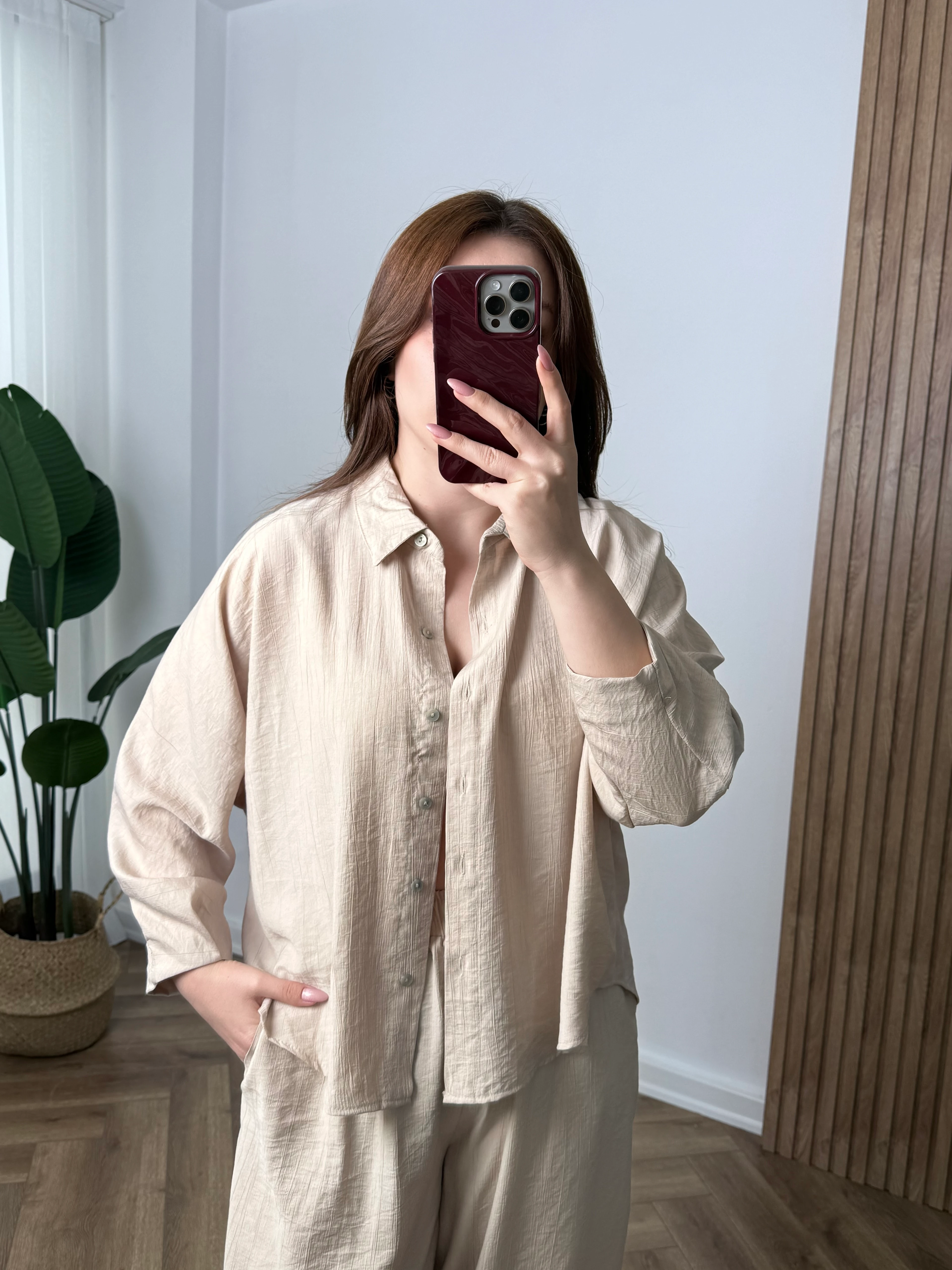 Luna Havuç Kesim Şık Salaş Takım