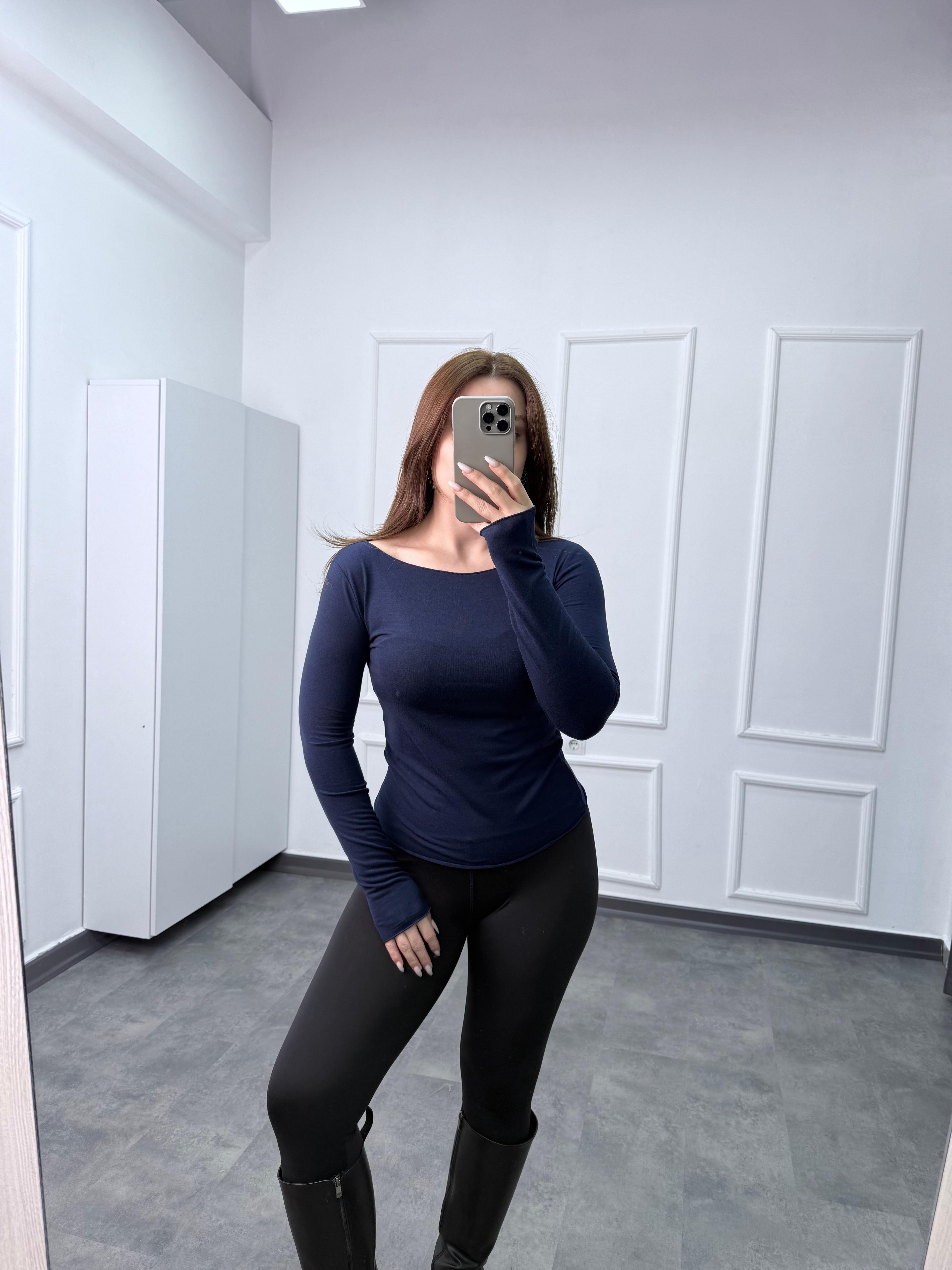 M. Dutti Kayık Yaka Tam Boy Body