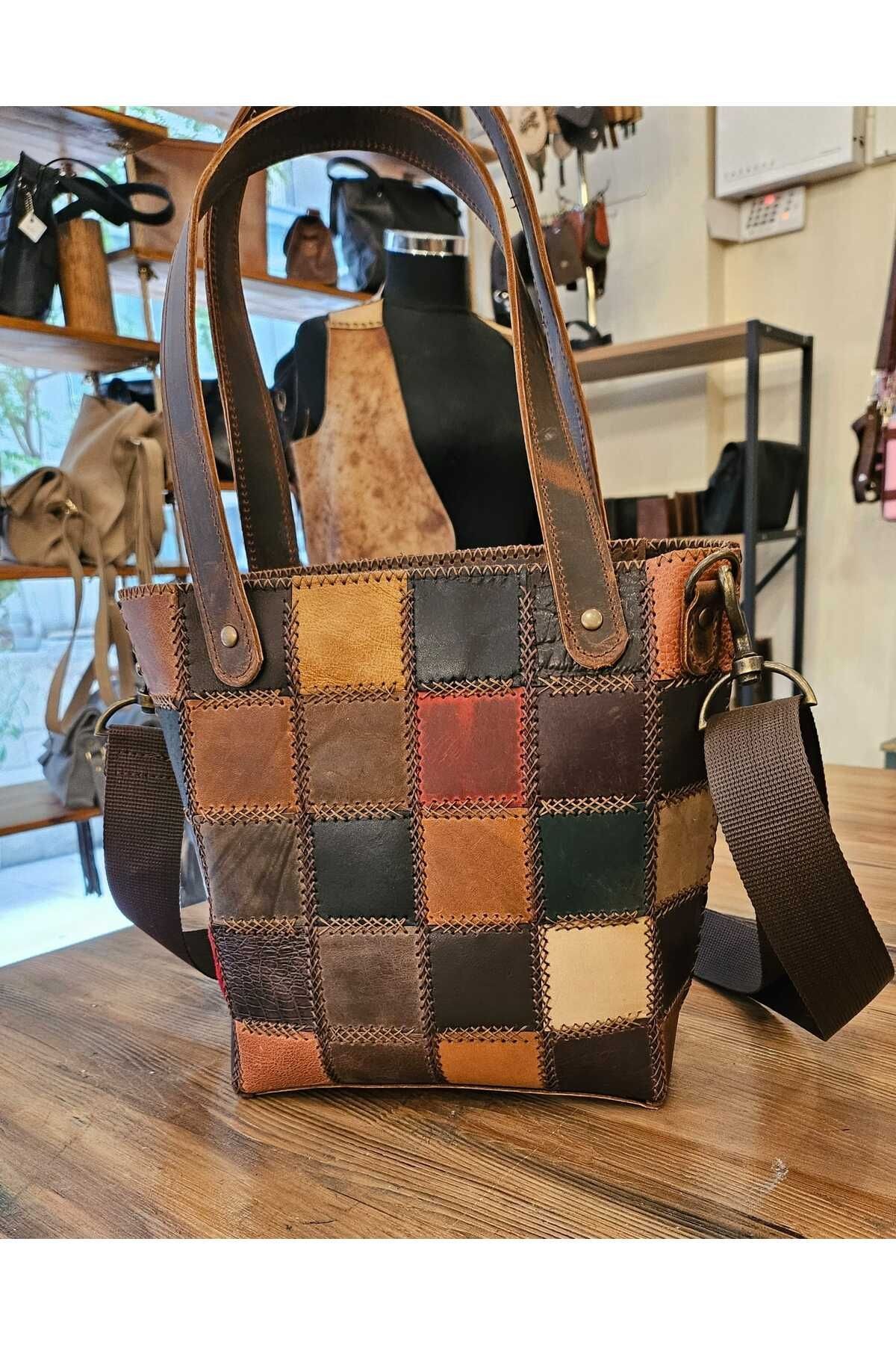 DORA KARELİ TOTEBAG MIX