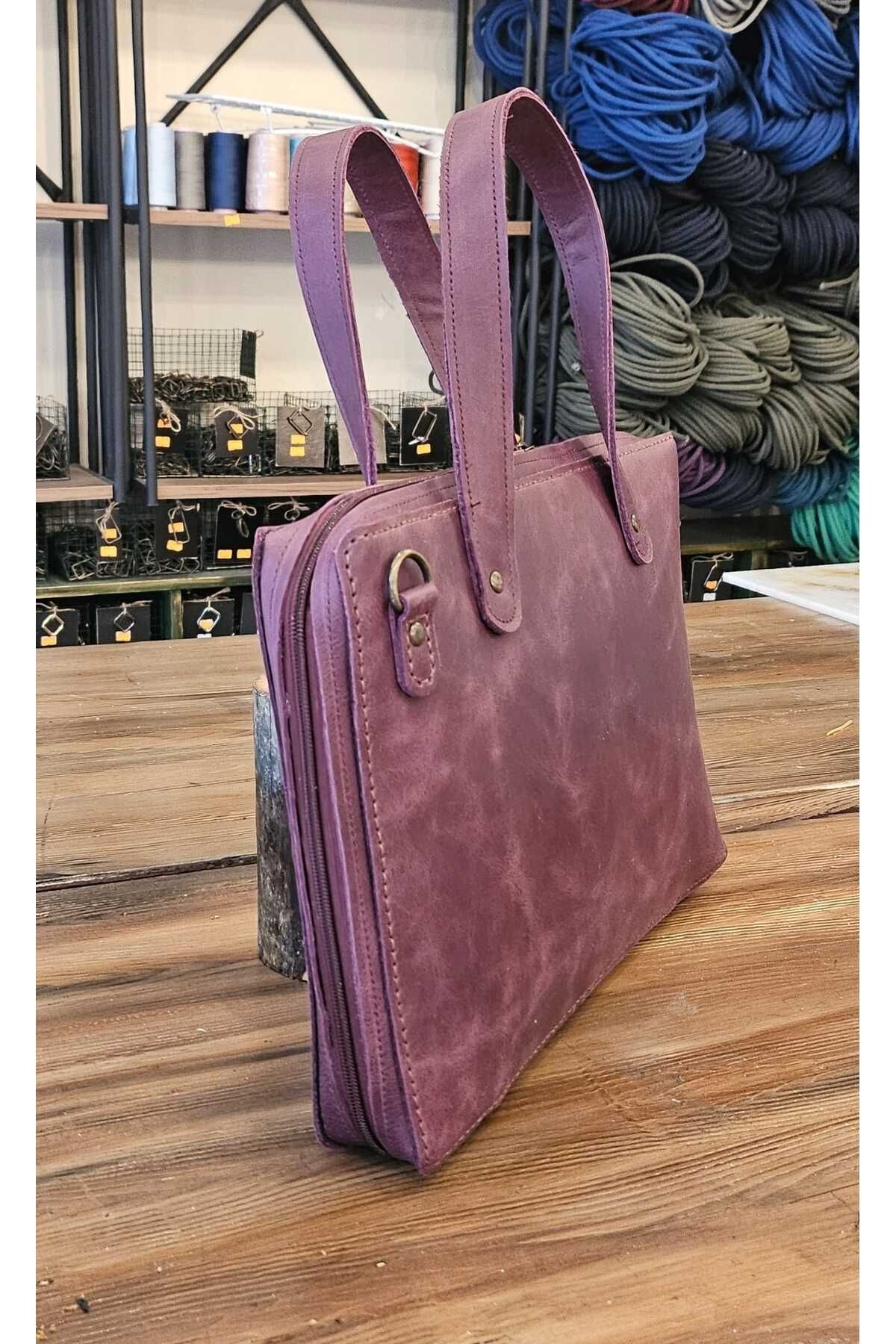 DORA BASIC LAPTOP ÇANTASI 13 INCH BORDO