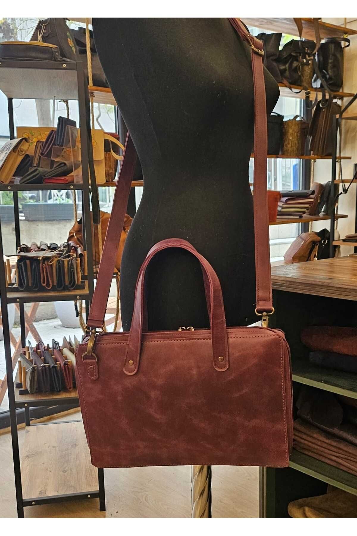 DORA BASIC LAPTOP ÇANTASI 13 INCH BORDO