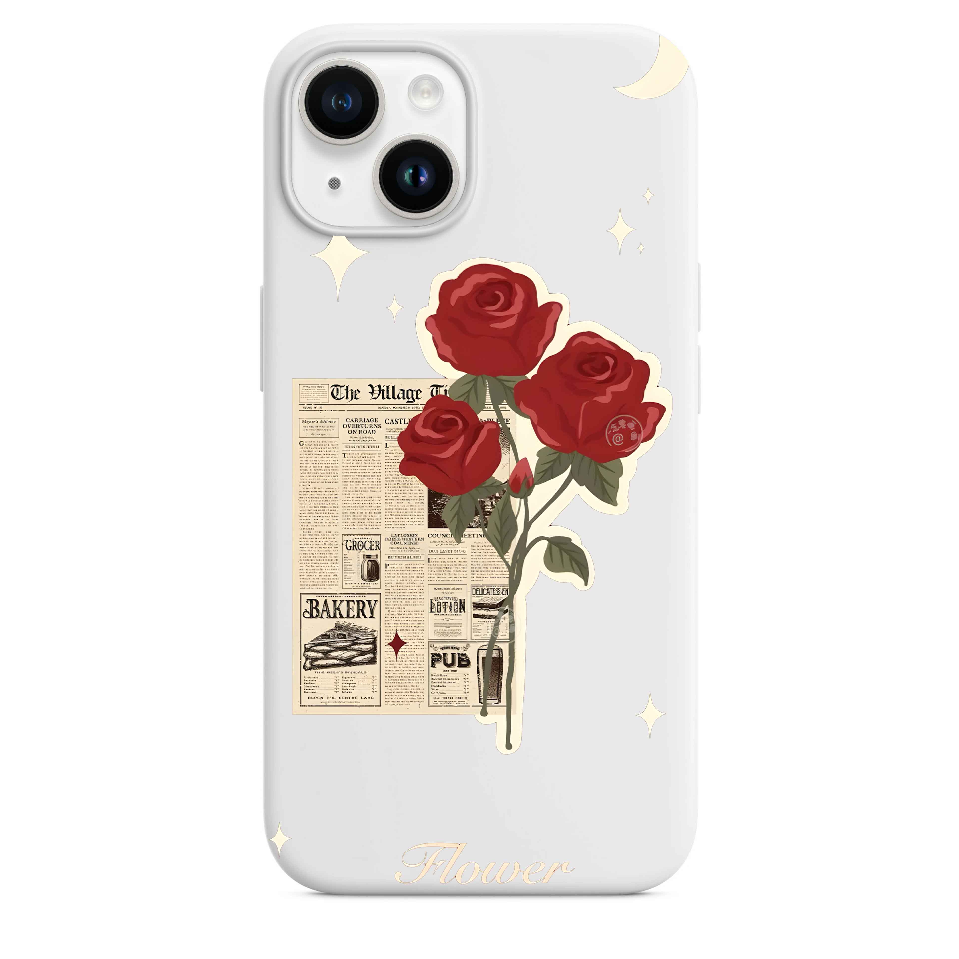 Kırmızı Gül Telefon Kılıfı