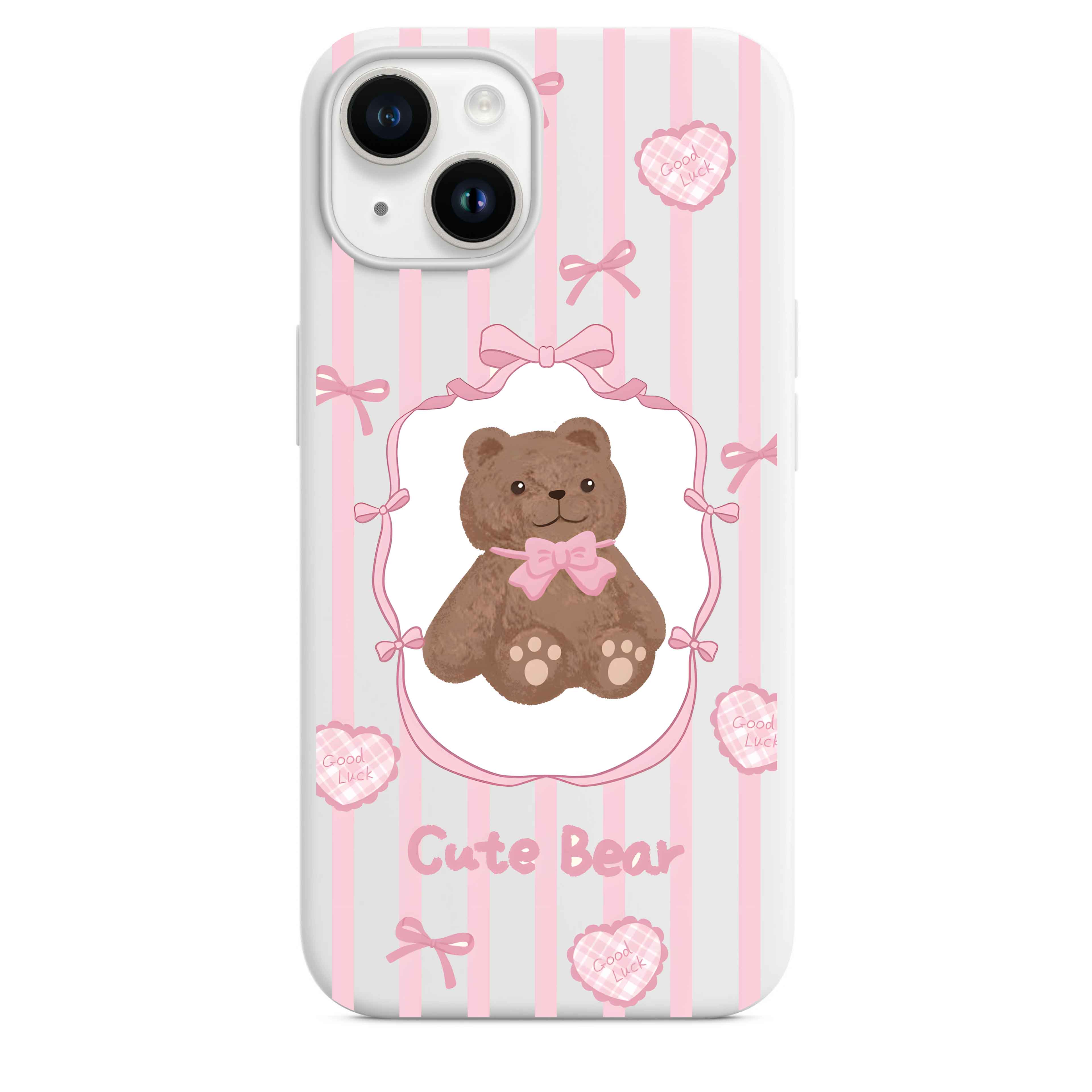 Good Luck Cute Bear Telefon Kılıfı