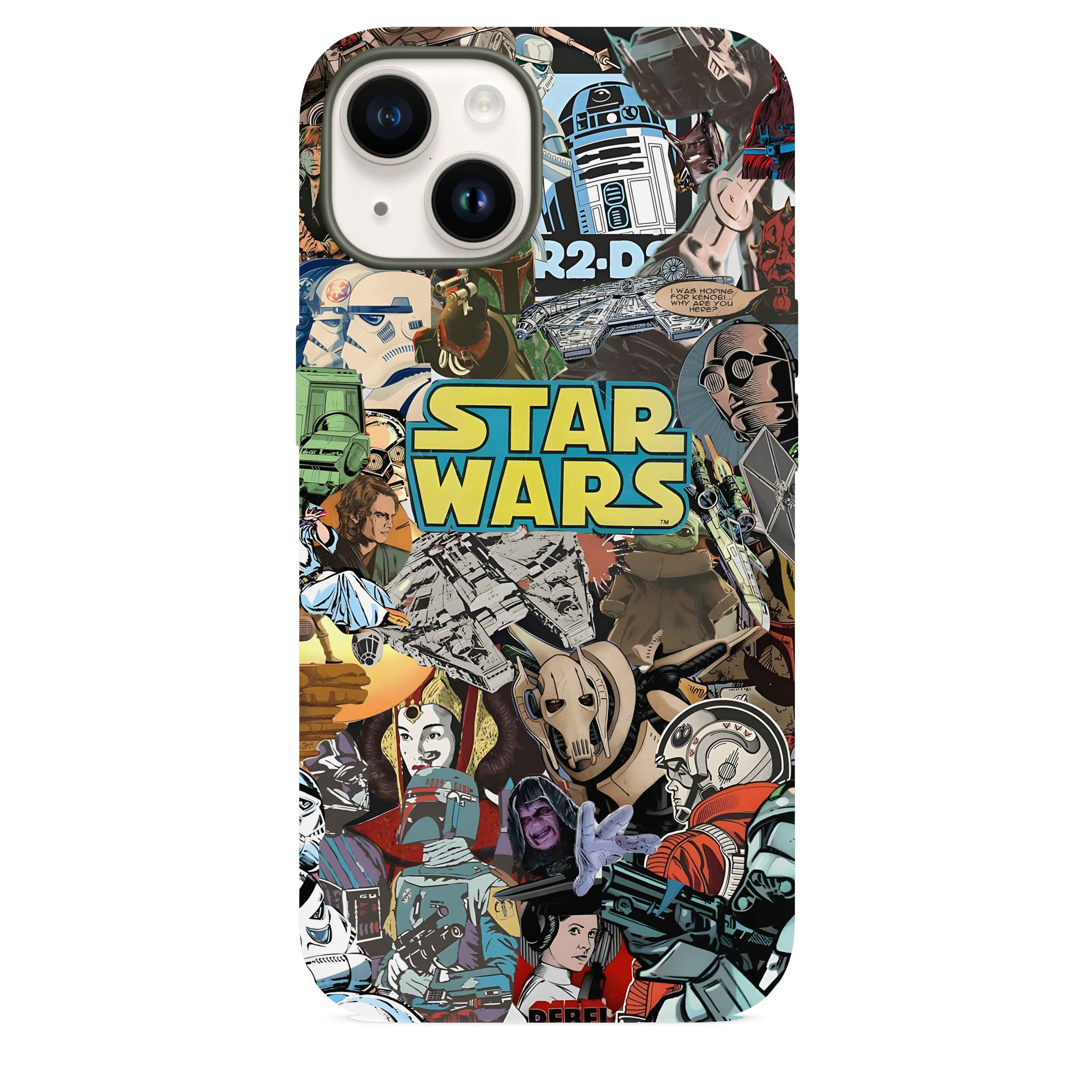 Star Wars Kolaj Telefon Kılıfı