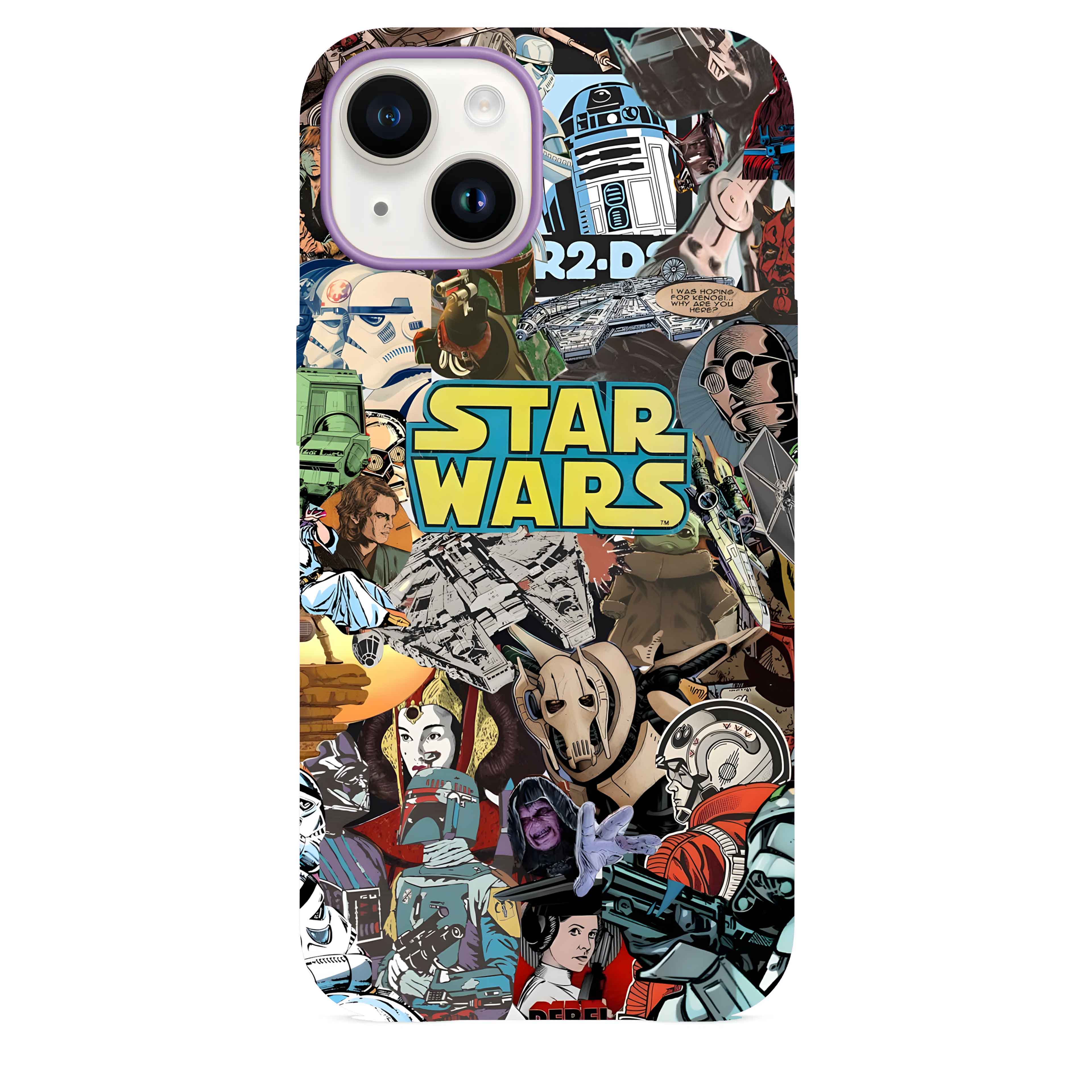 Star Wars Kolaj Telefon Kılıfı