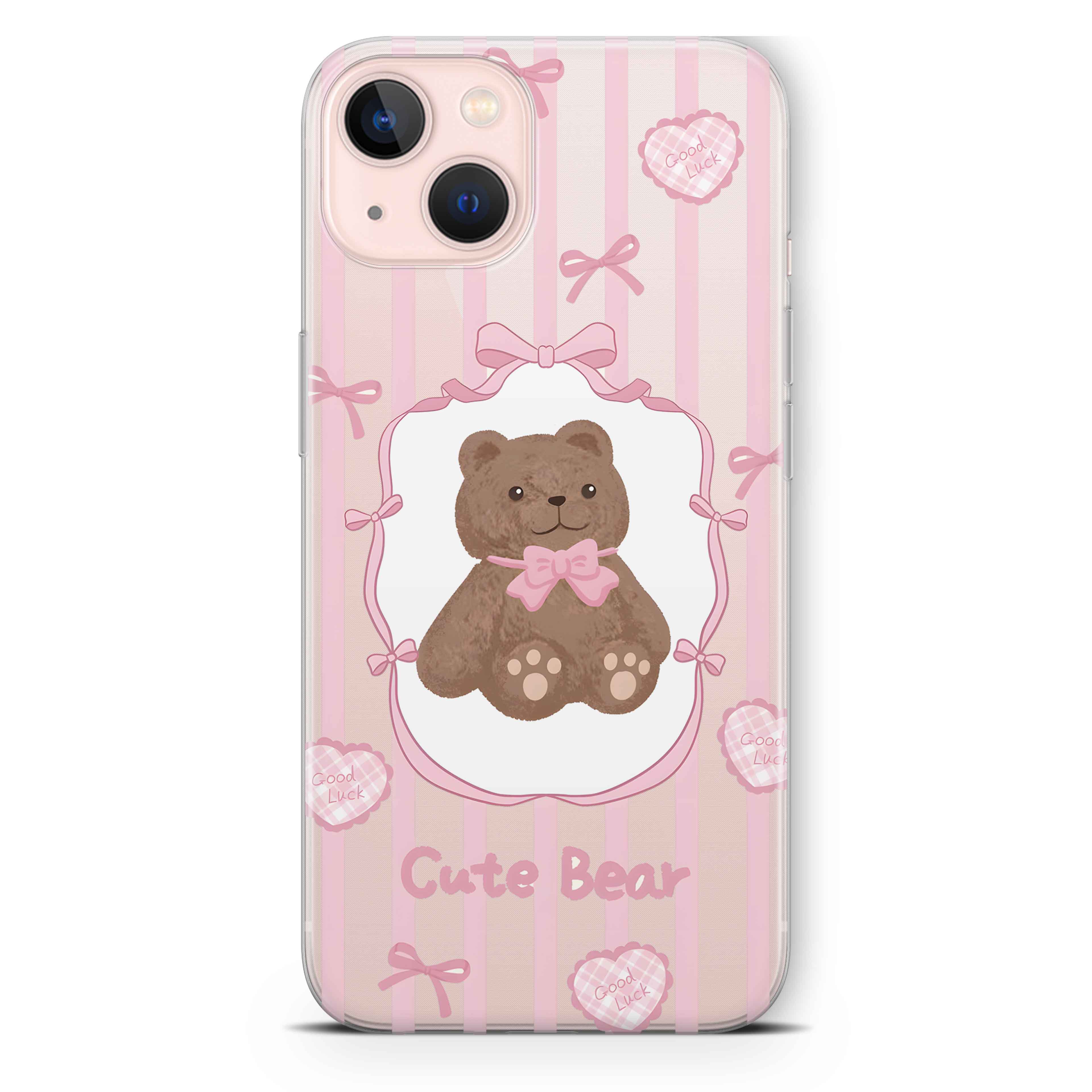 Good Luck Cute Bear Telefon Kılıfı