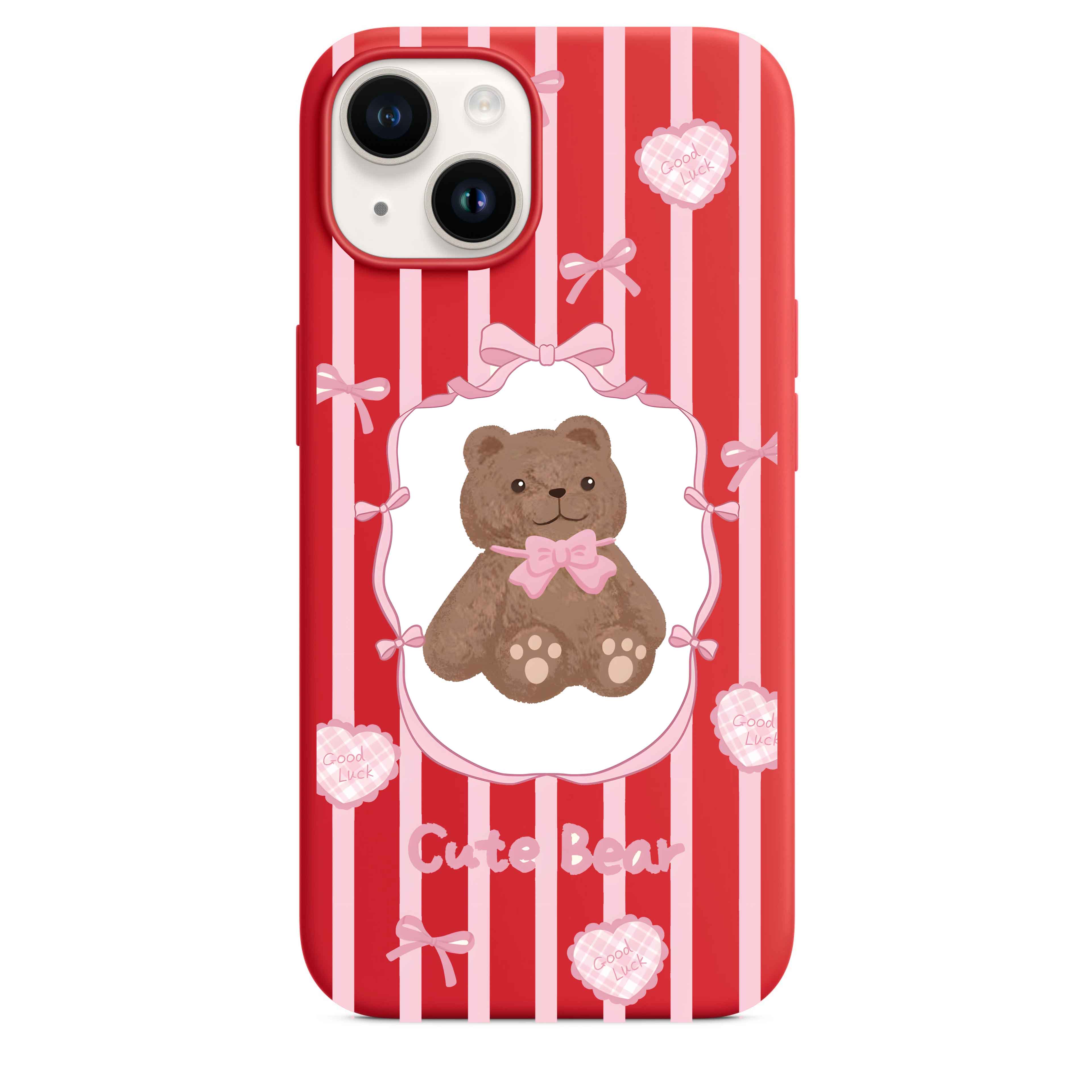 Good Luck Cute Bear Telefon Kılıfı