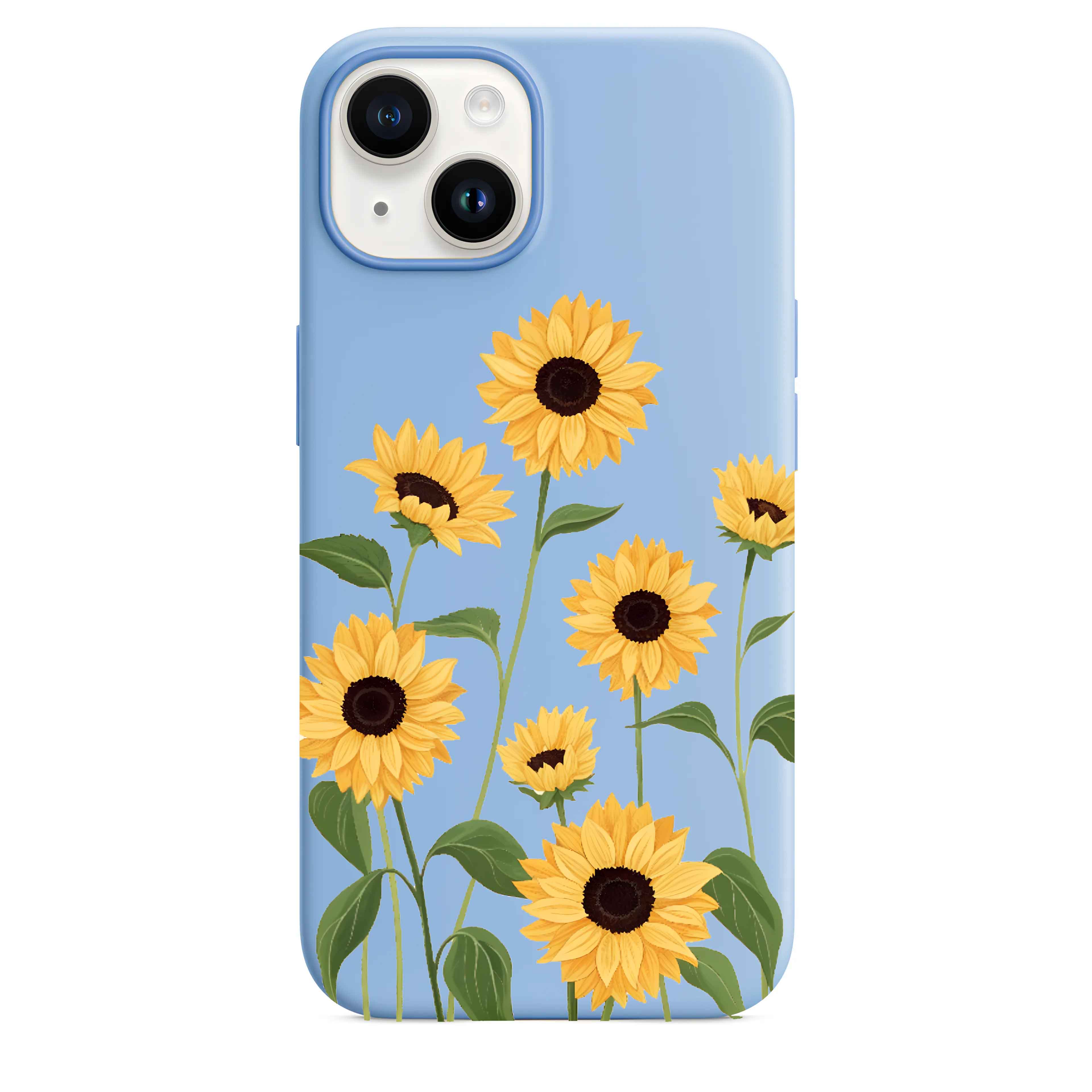 Ayçiçeği Bahçesi Telefon Kılıfı