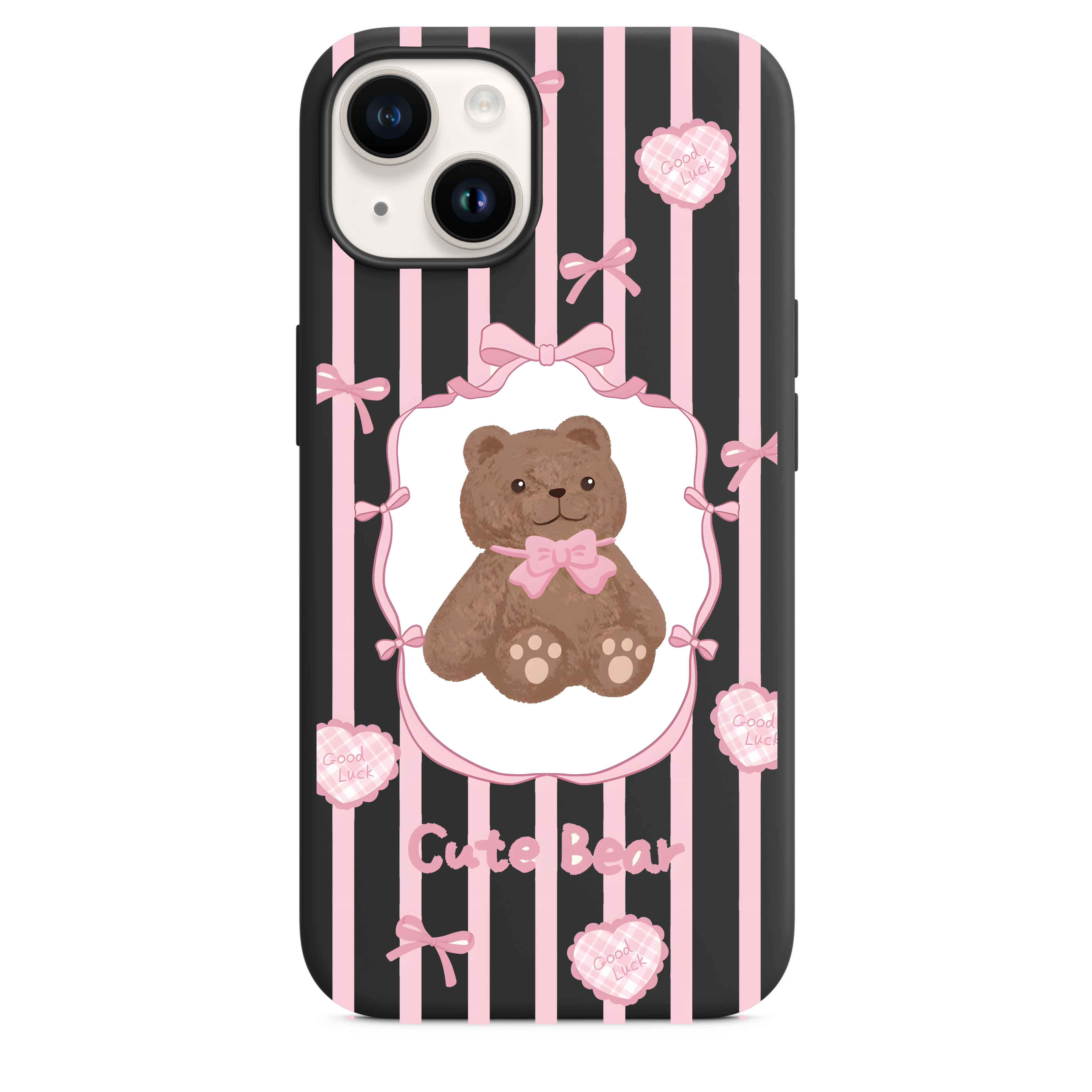 Good Luck Cute Bear Telefon Kılıfı