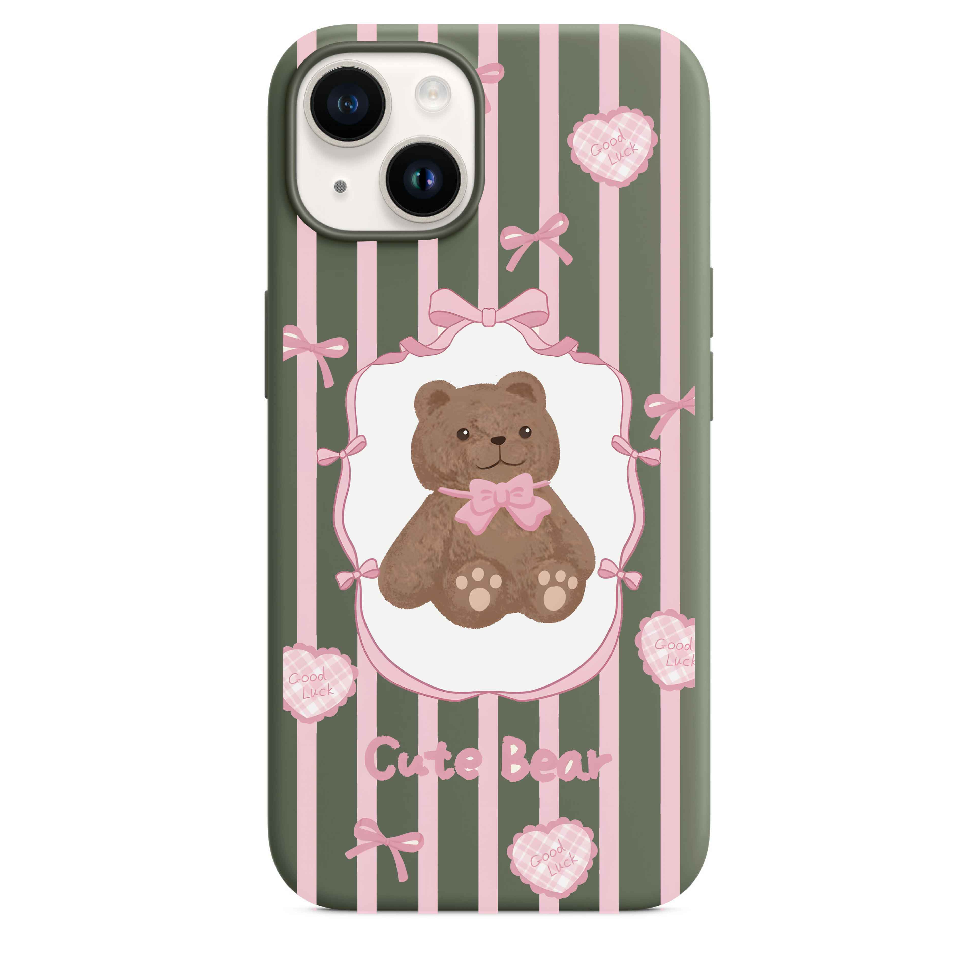 Good Luck Cute Bear Telefon Kılıfı