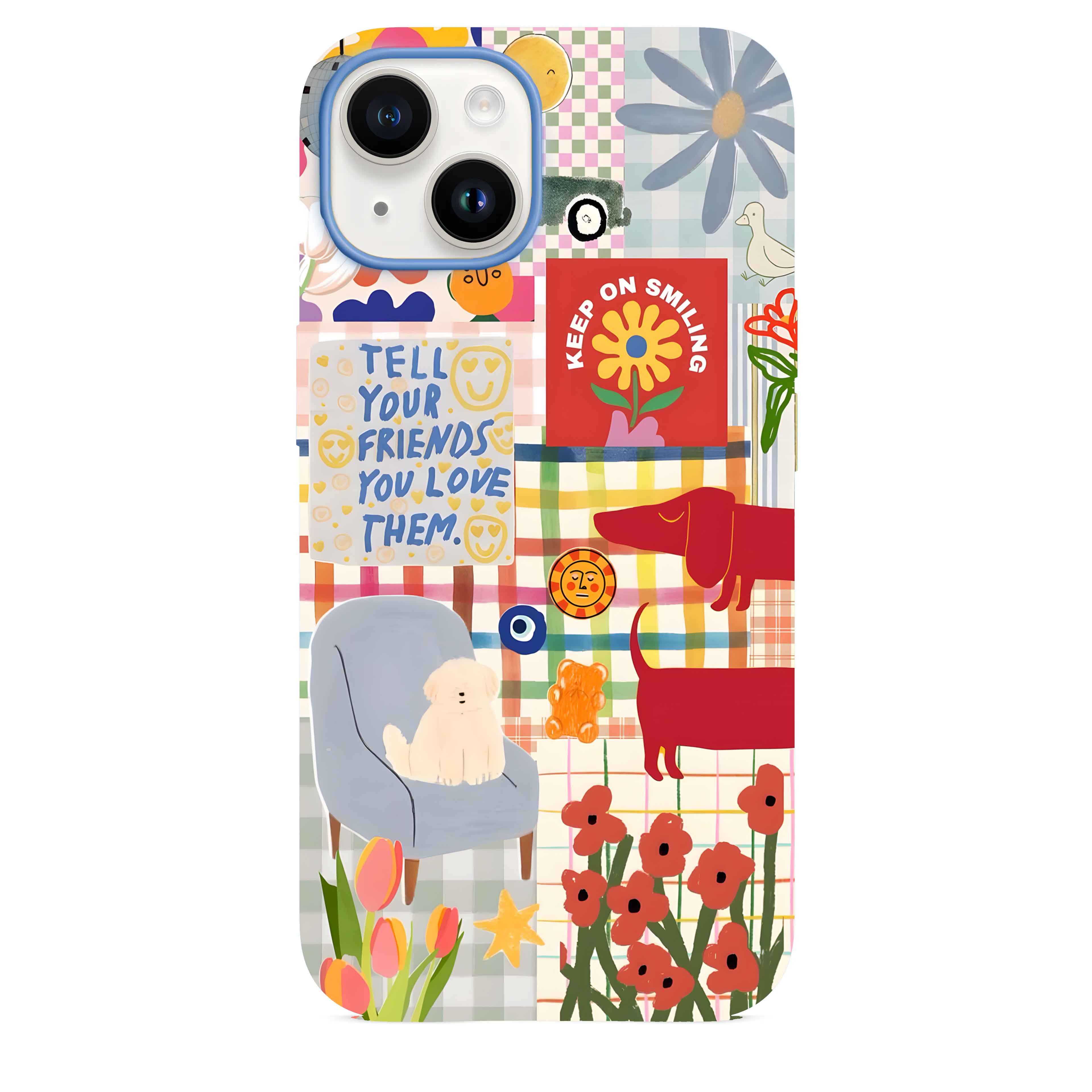 Gülümse ve Sev Telefon Kılıfı