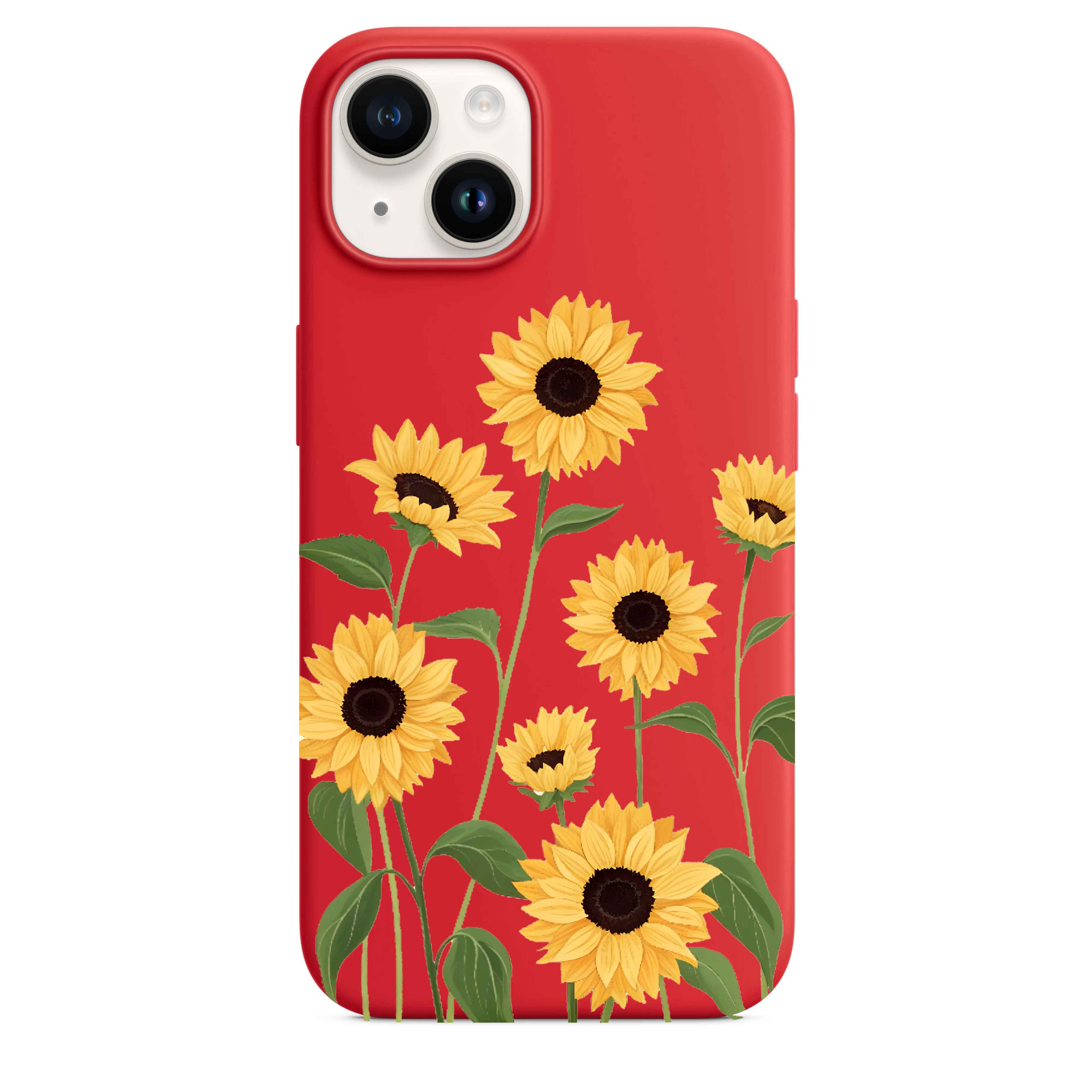 Ayçiçeği Bahçesi Telefon Kılıfı