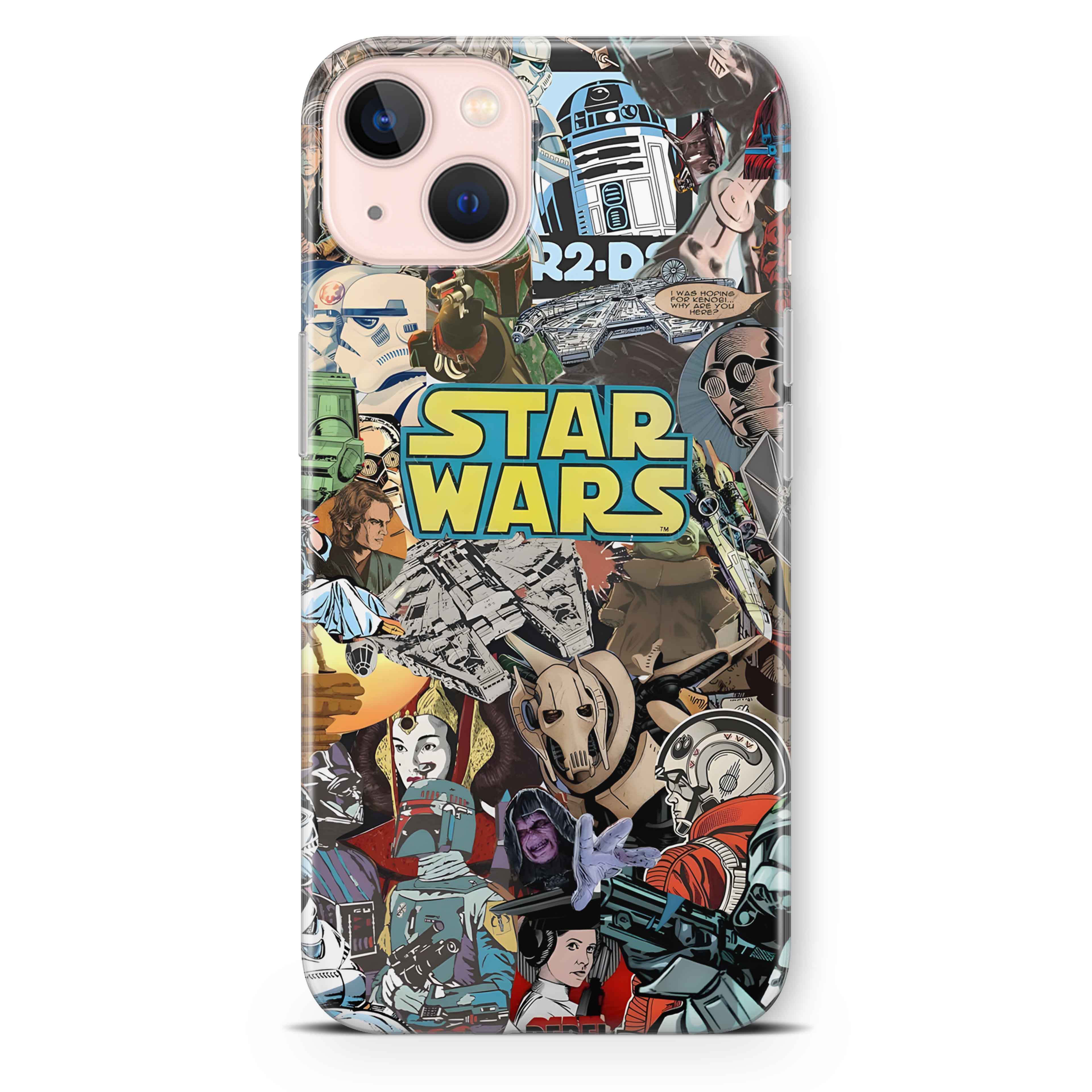 Star Wars Kolaj Telefon Kılıfı