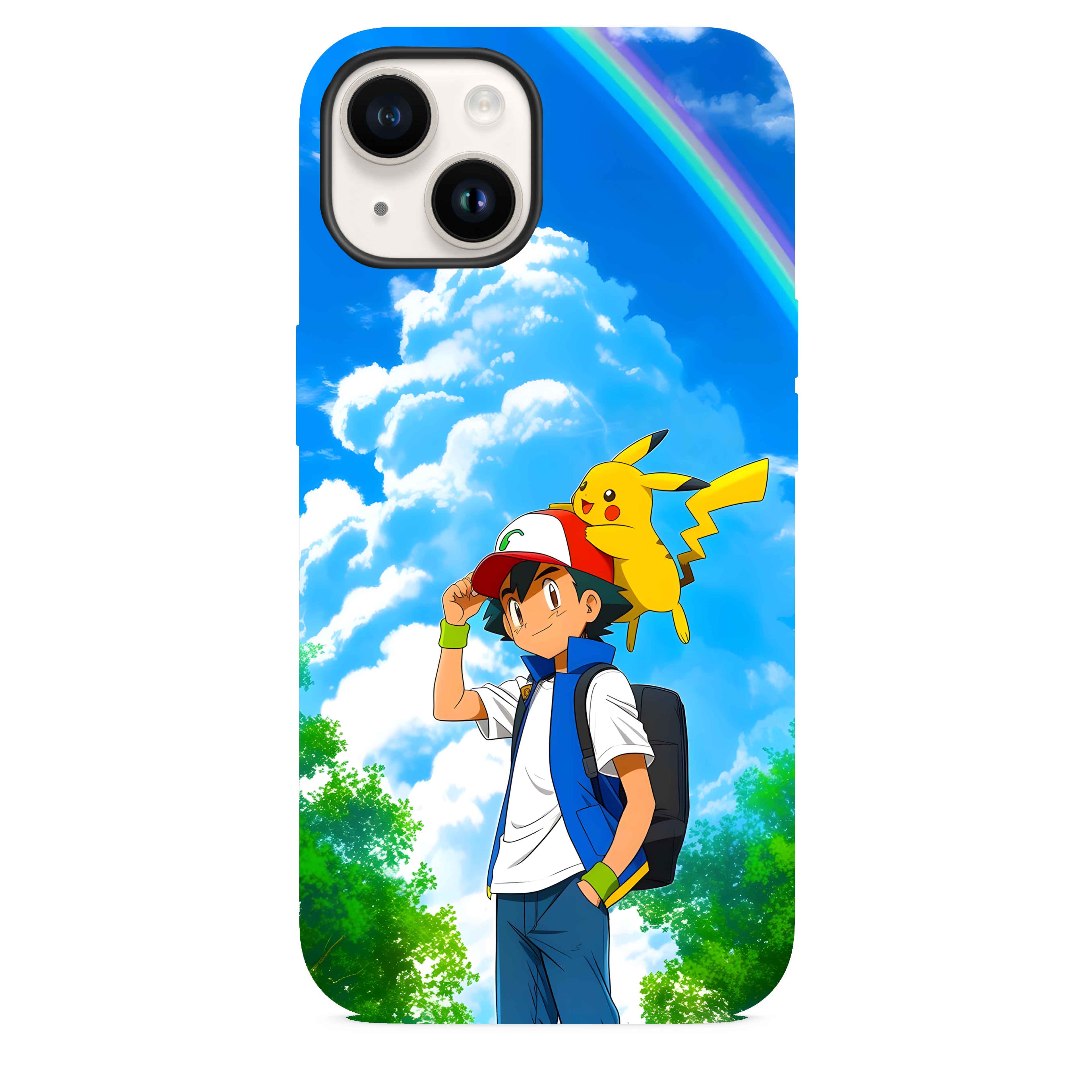 Ash ve Pikachu Telefon Kılıfı