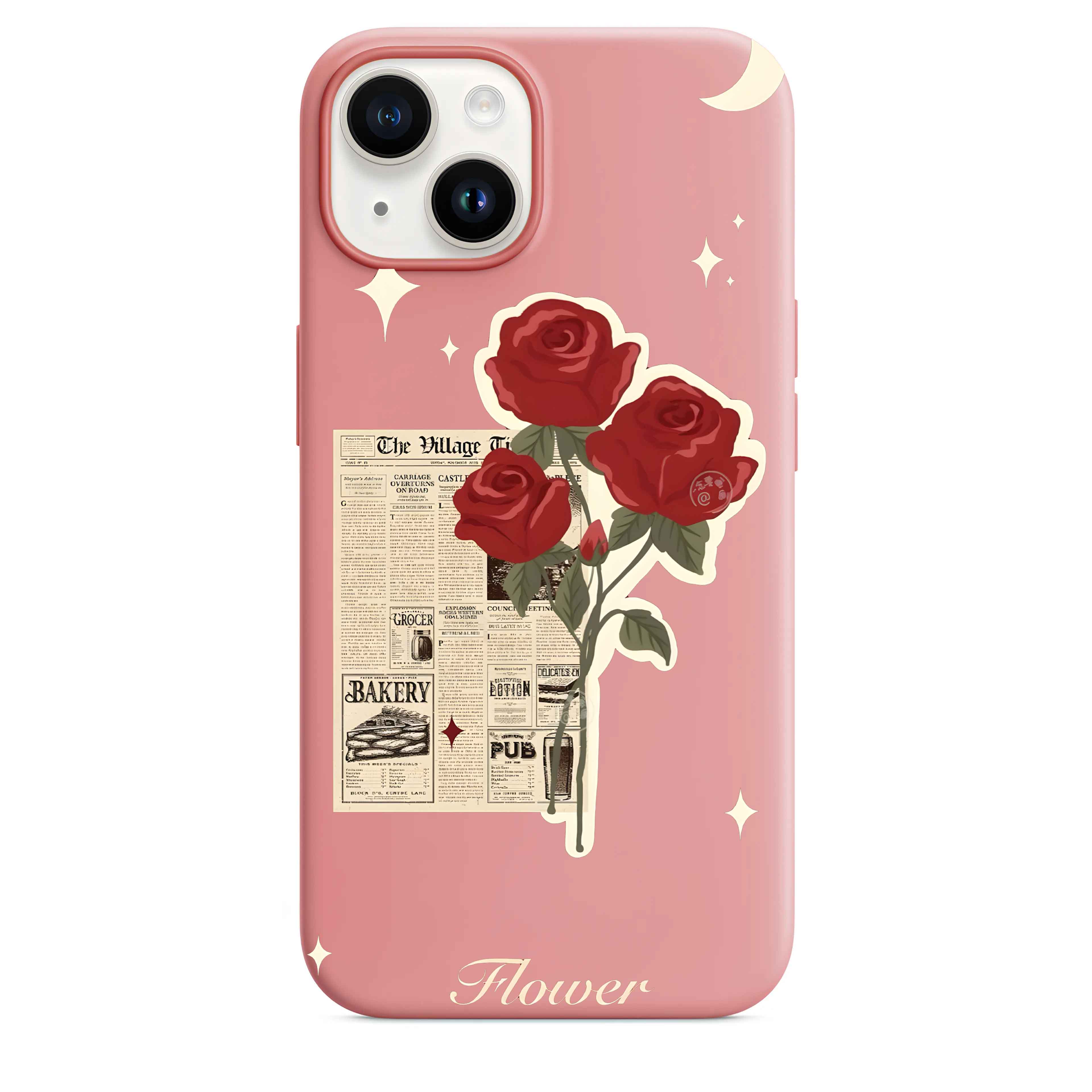 Kırmızı Gül Telefon Kılıfı