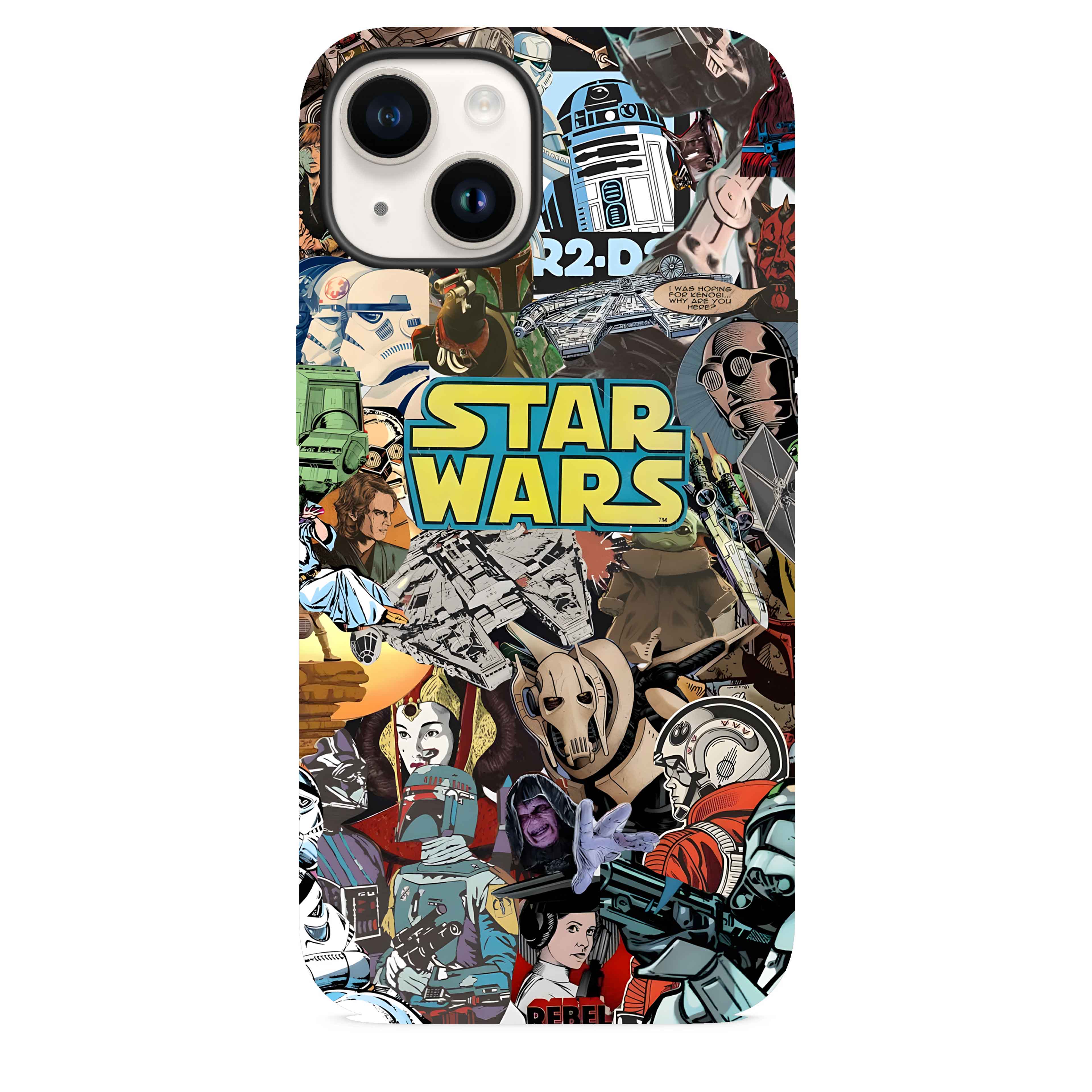 Star Wars Kolaj Telefon Kılıfı