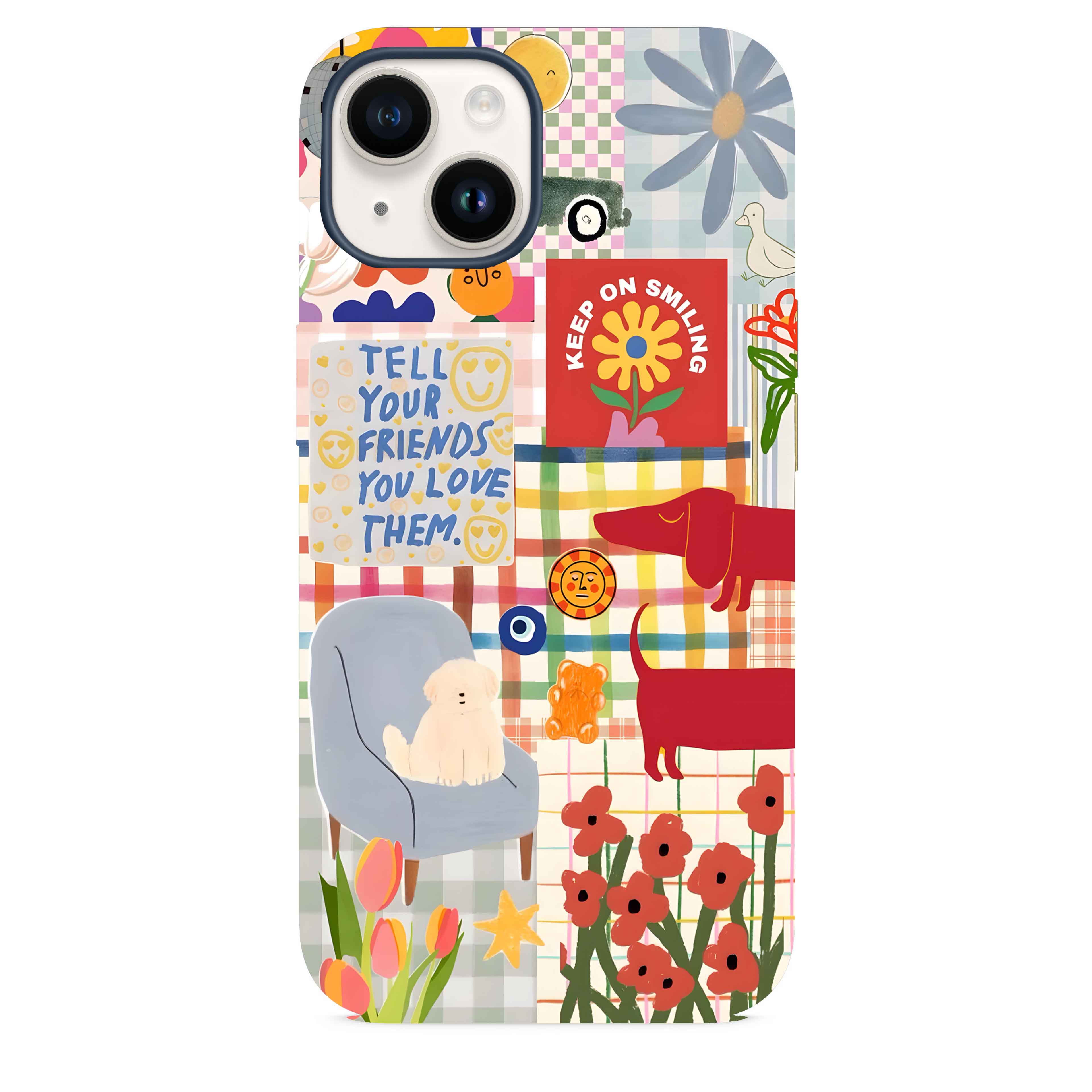 Gülümse ve Sev Telefon Kılıfı