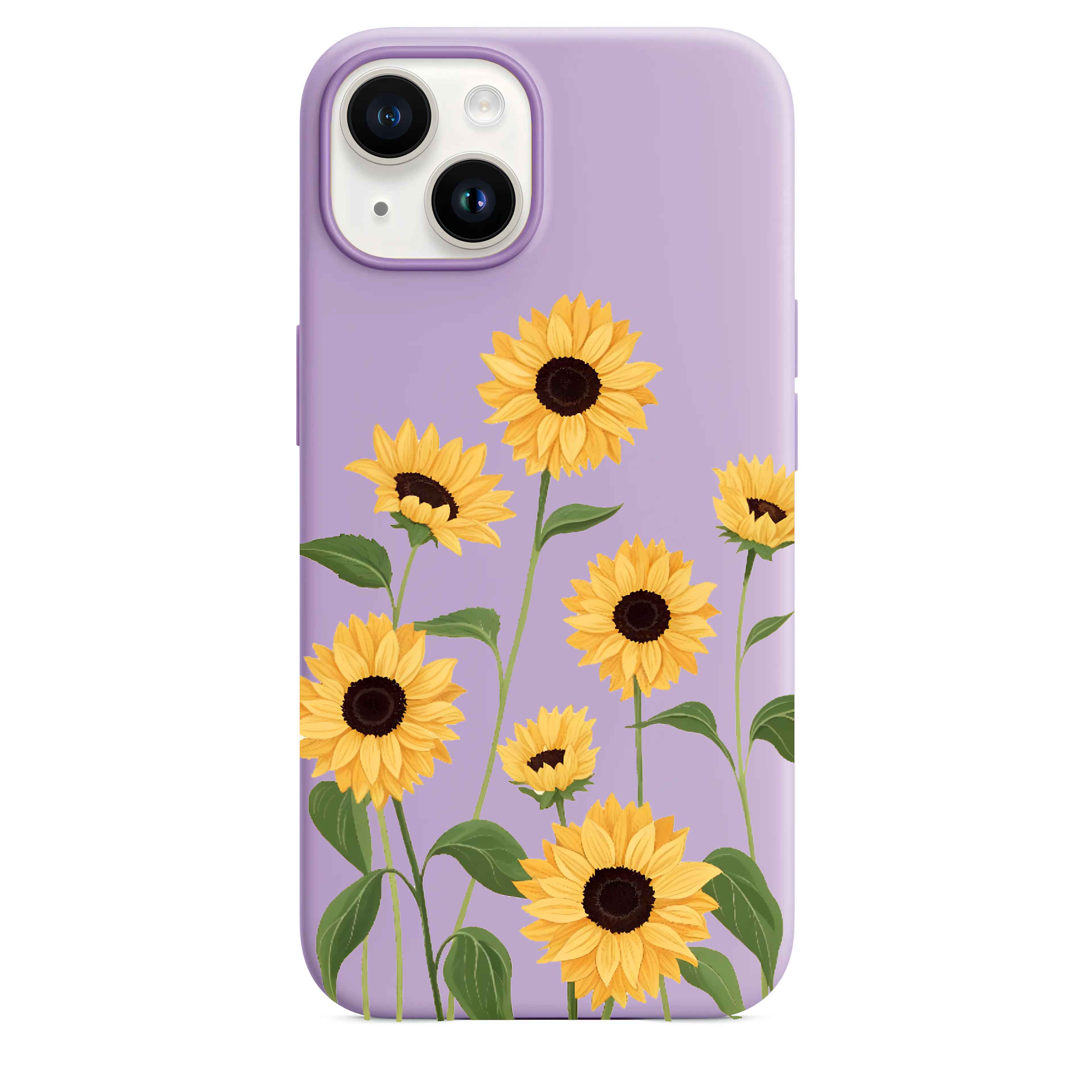 Ayçiçeği Bahçesi Telefon Kılıfı