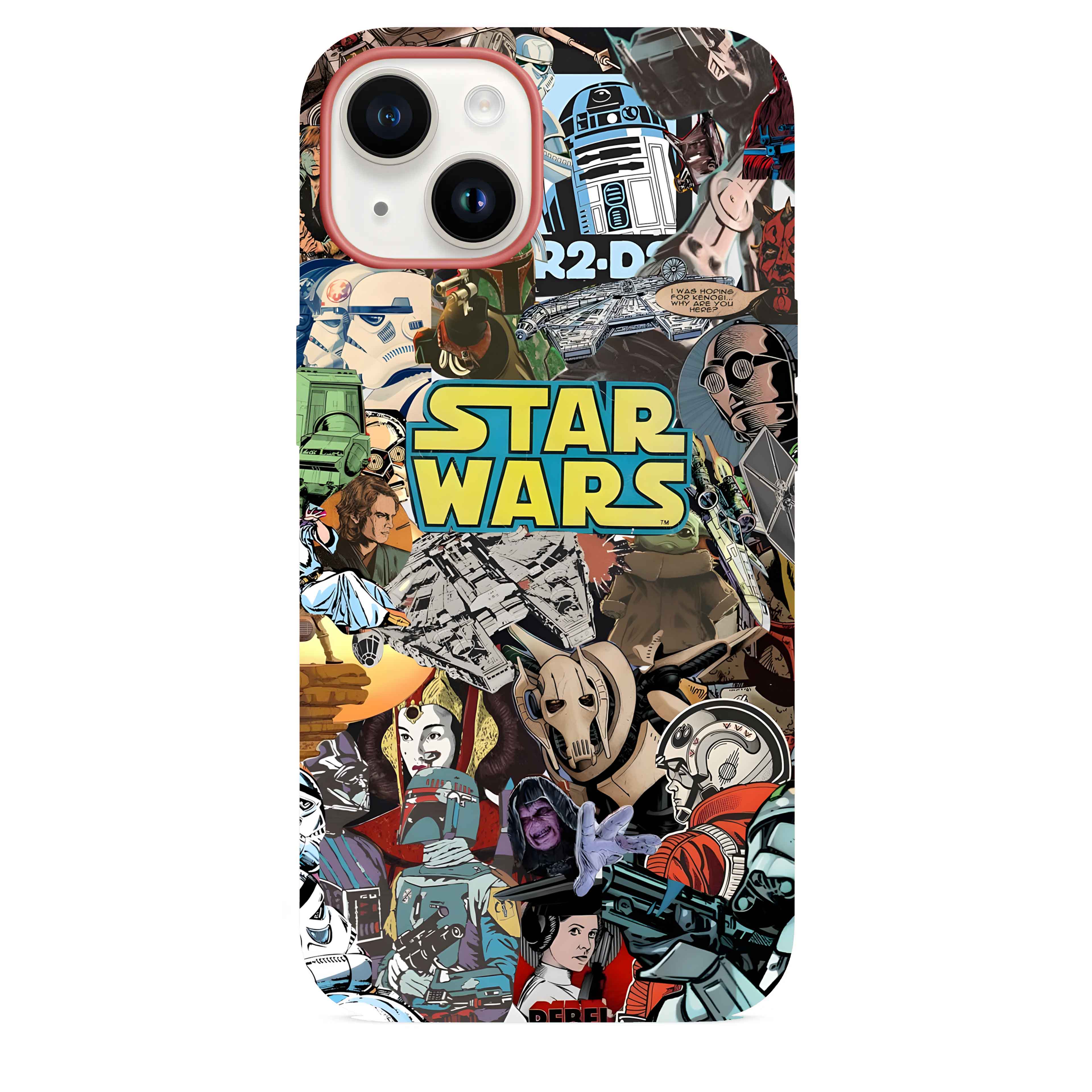 Star Wars Kolaj Telefon Kılıfı