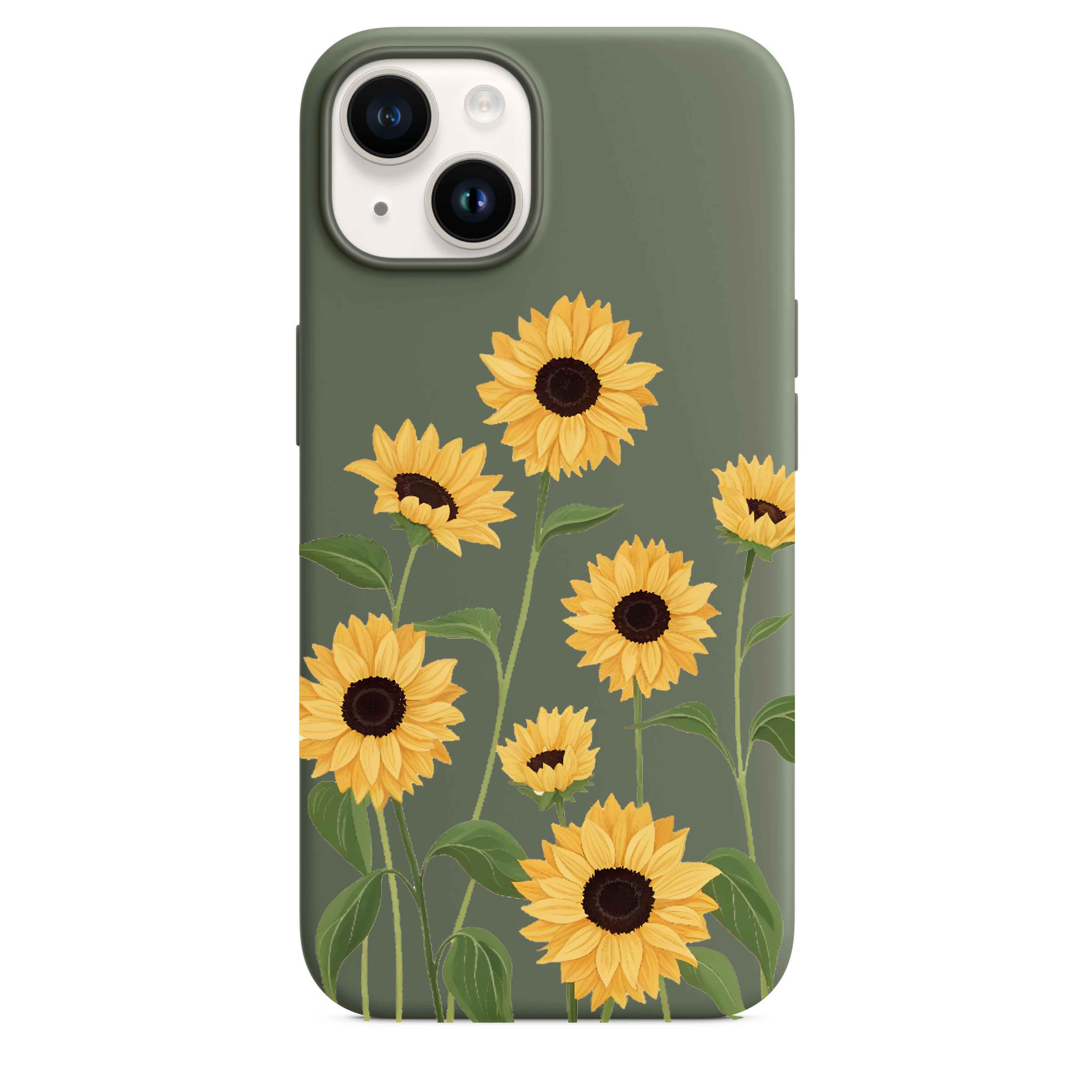Ayçiçeği Bahçesi Telefon Kılıfı