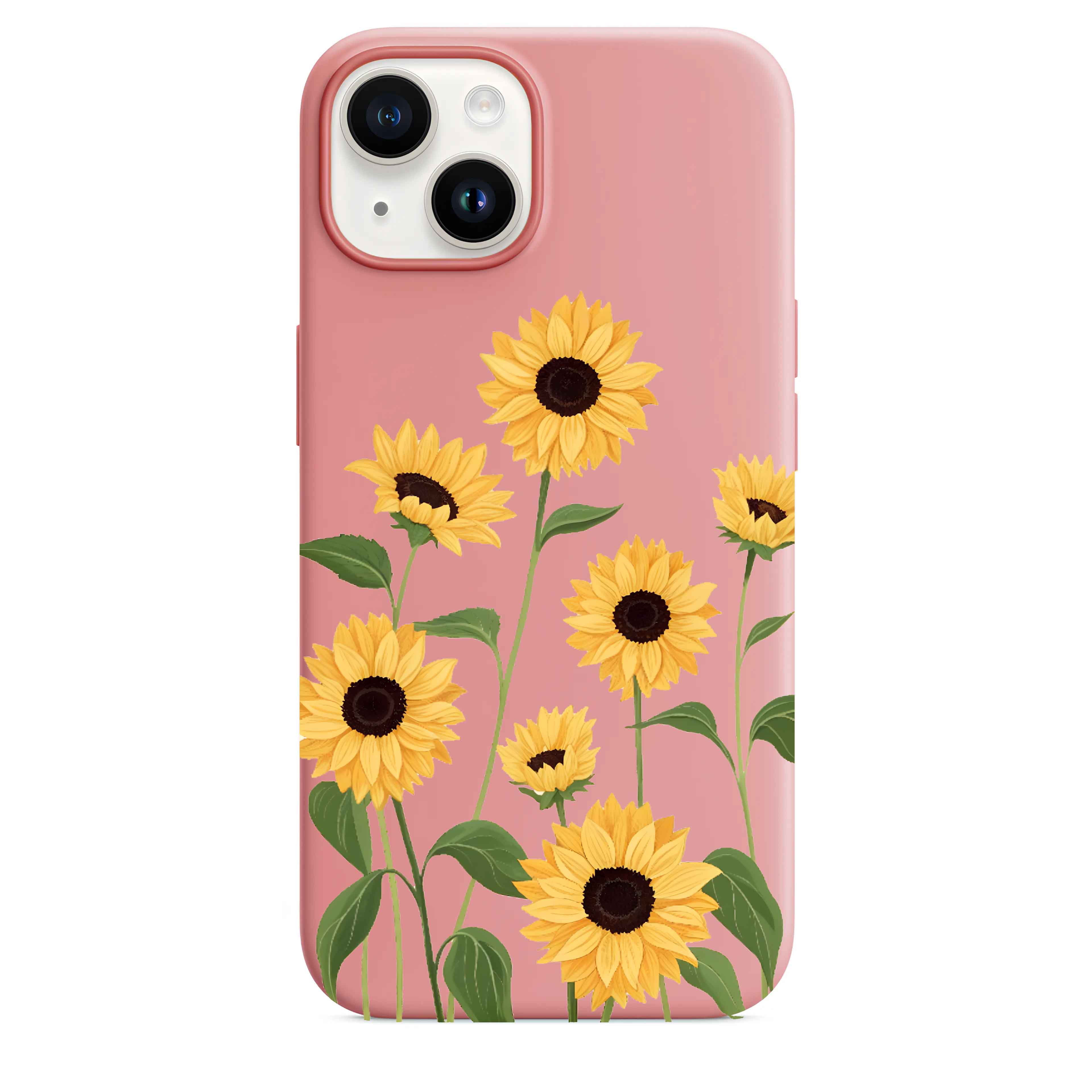 Ayçiçeği Bahçesi Telefon Kılıfı