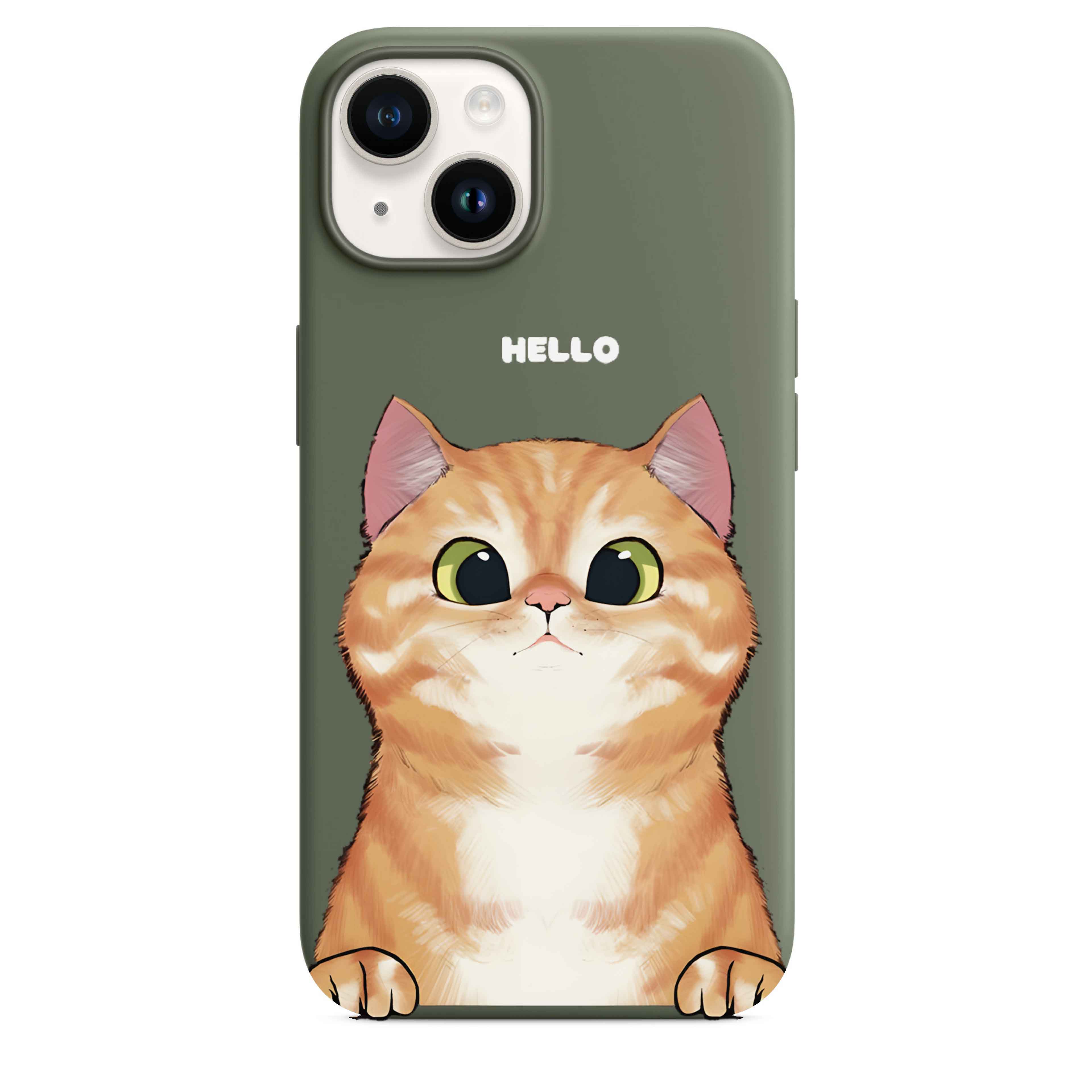 Hello Kedicik Telefon Kılıfı