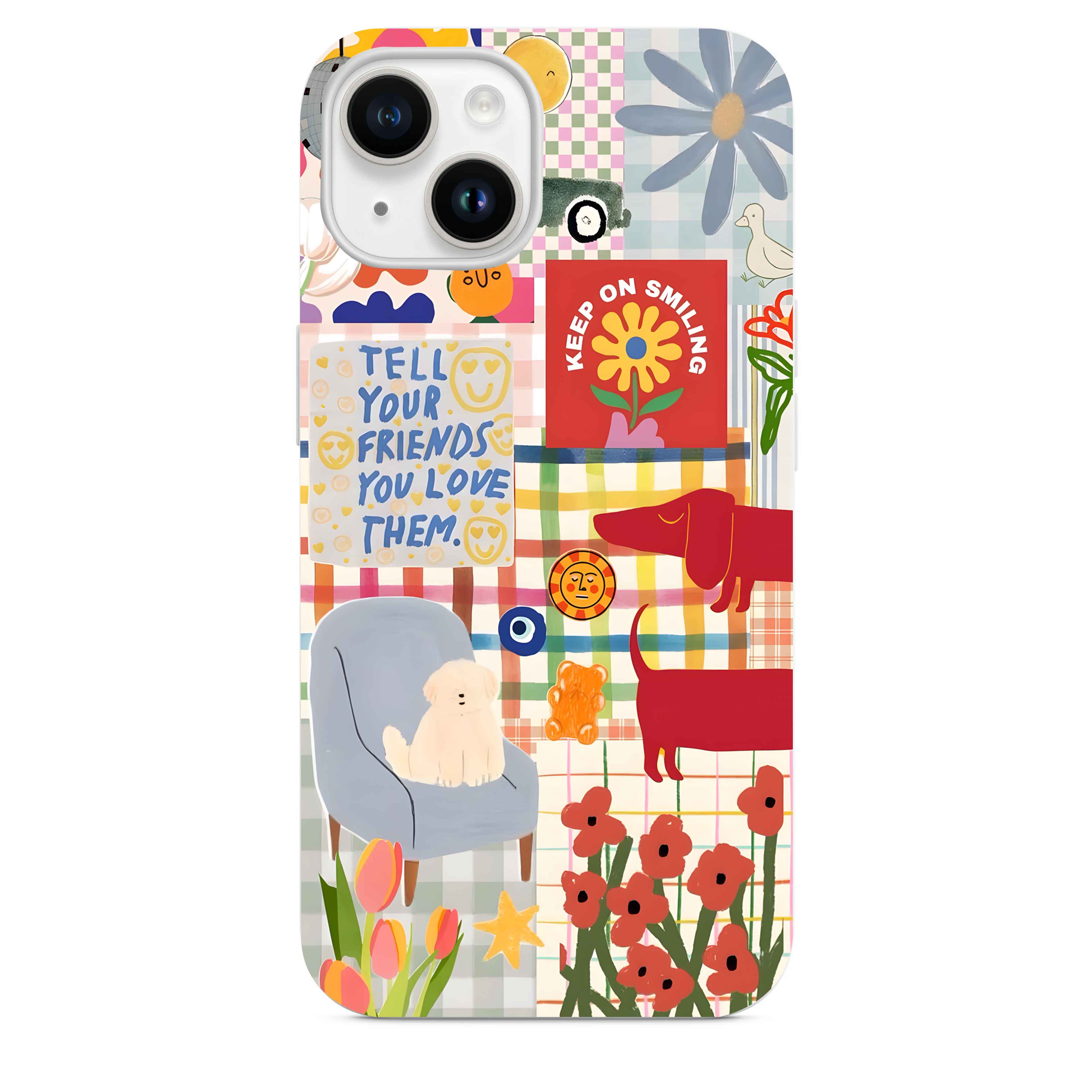 Gülümse ve Sev Telefon Kılıfı