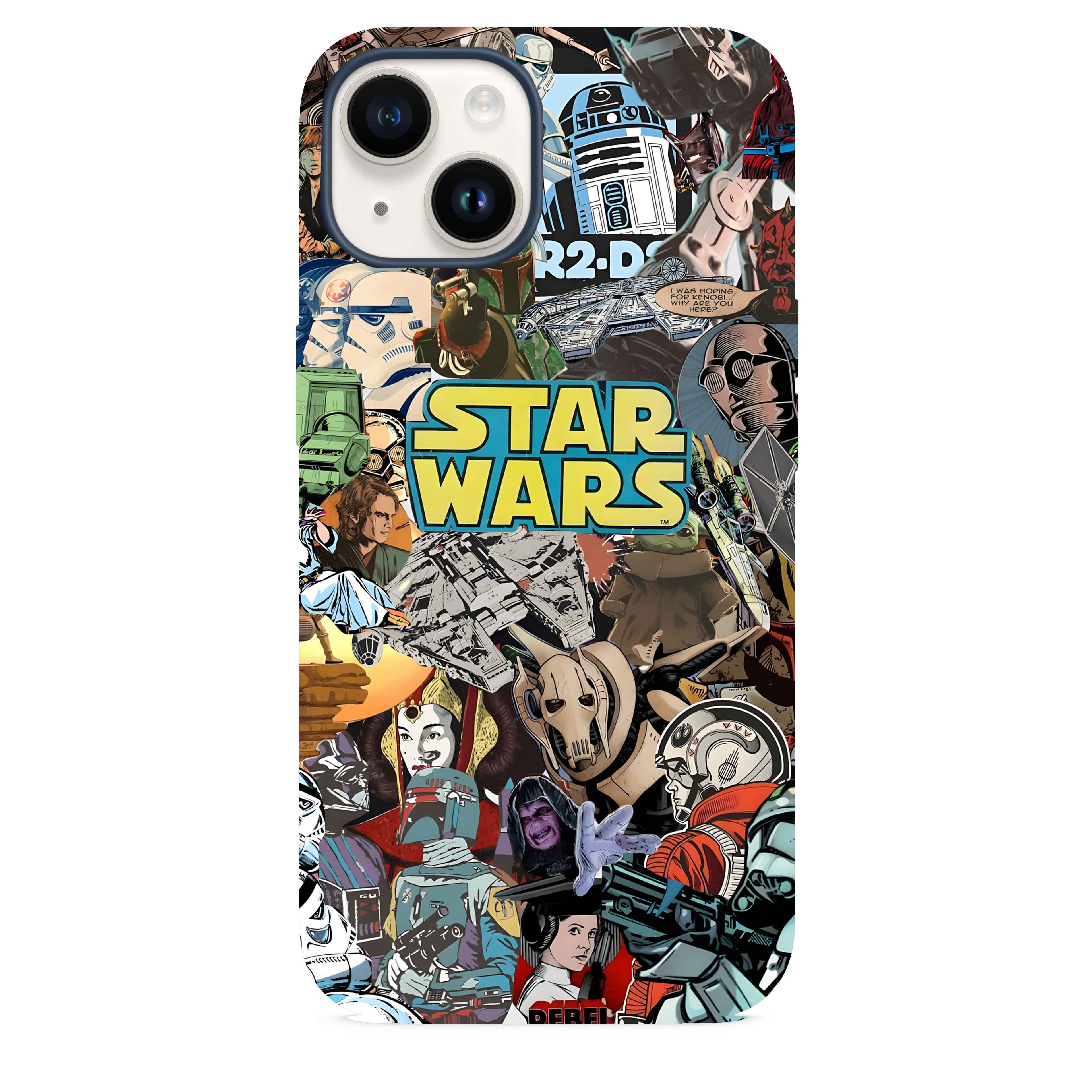Star Wars Kolaj Telefon Kılıfı