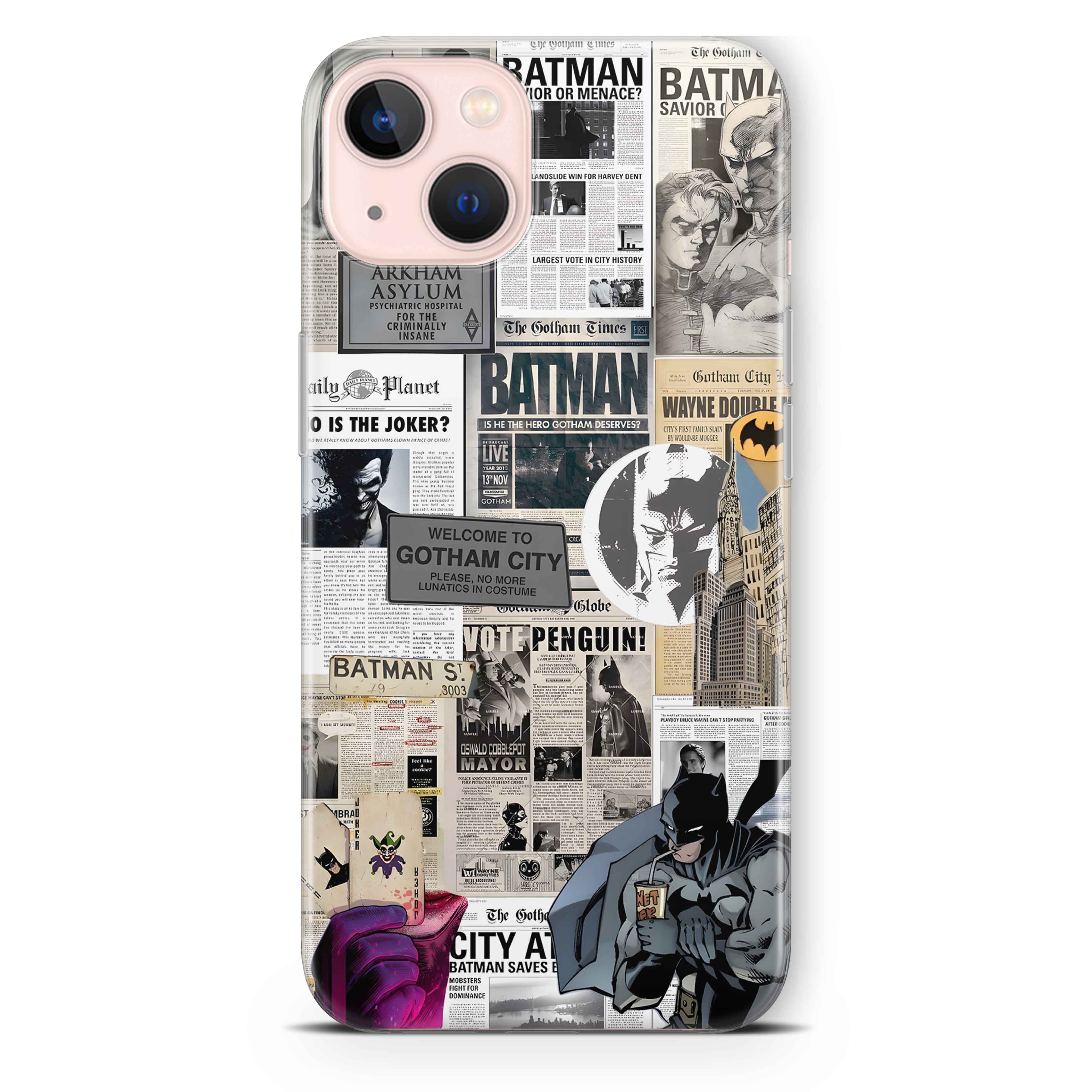 Batman Kolaj Telefon Kılıfı