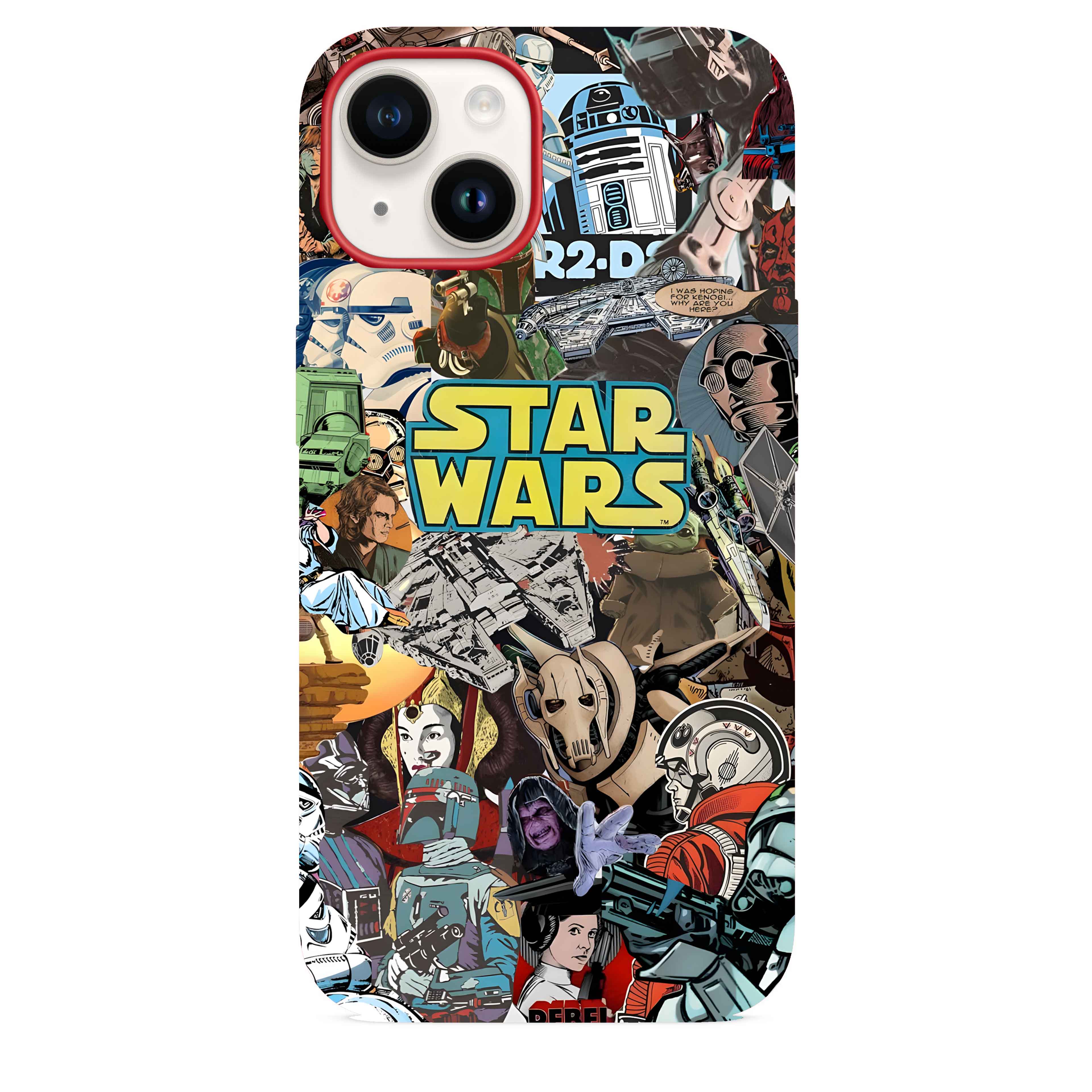Star Wars Kolaj Telefon Kılıfı
