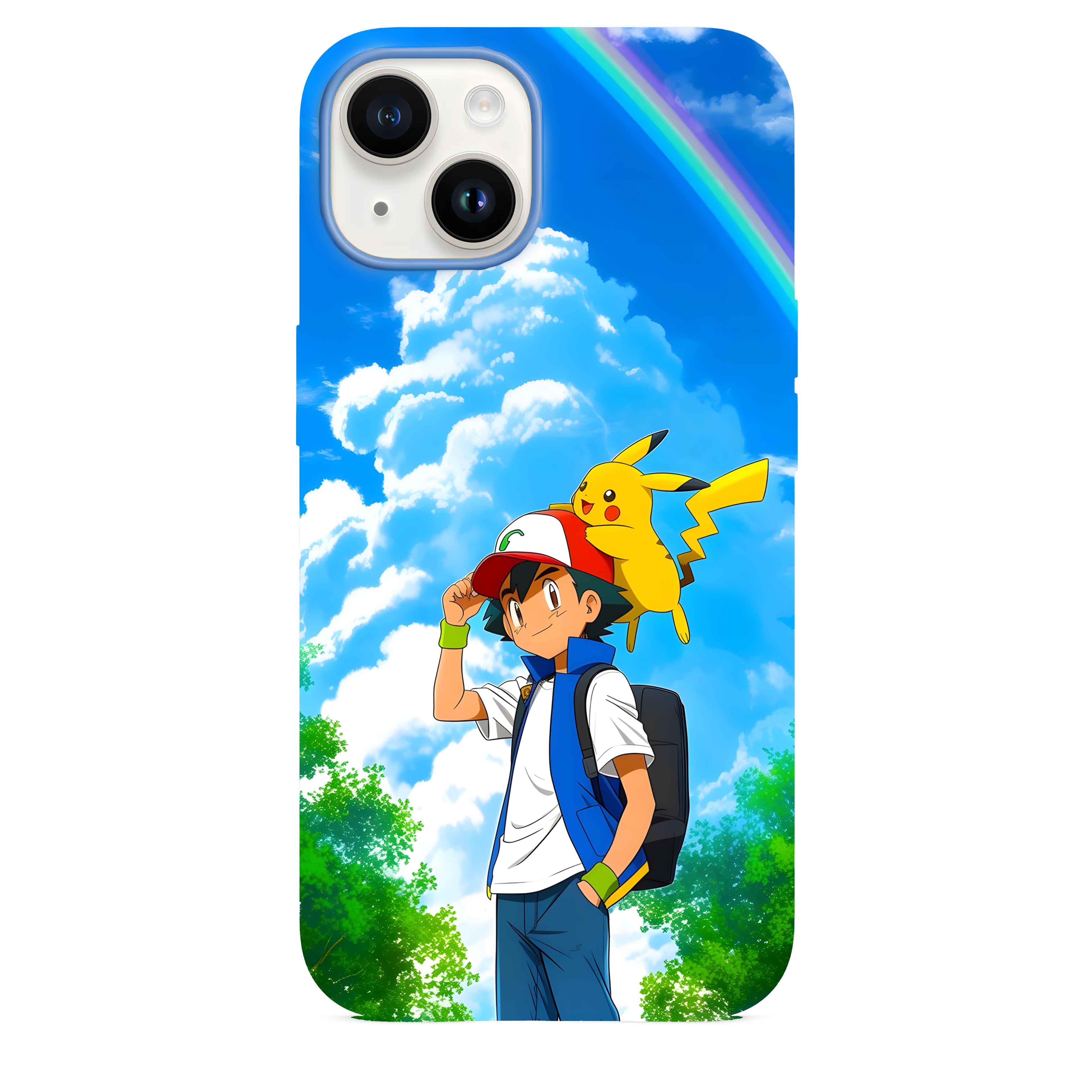Ash ve Pikachu Telefon Kılıfı