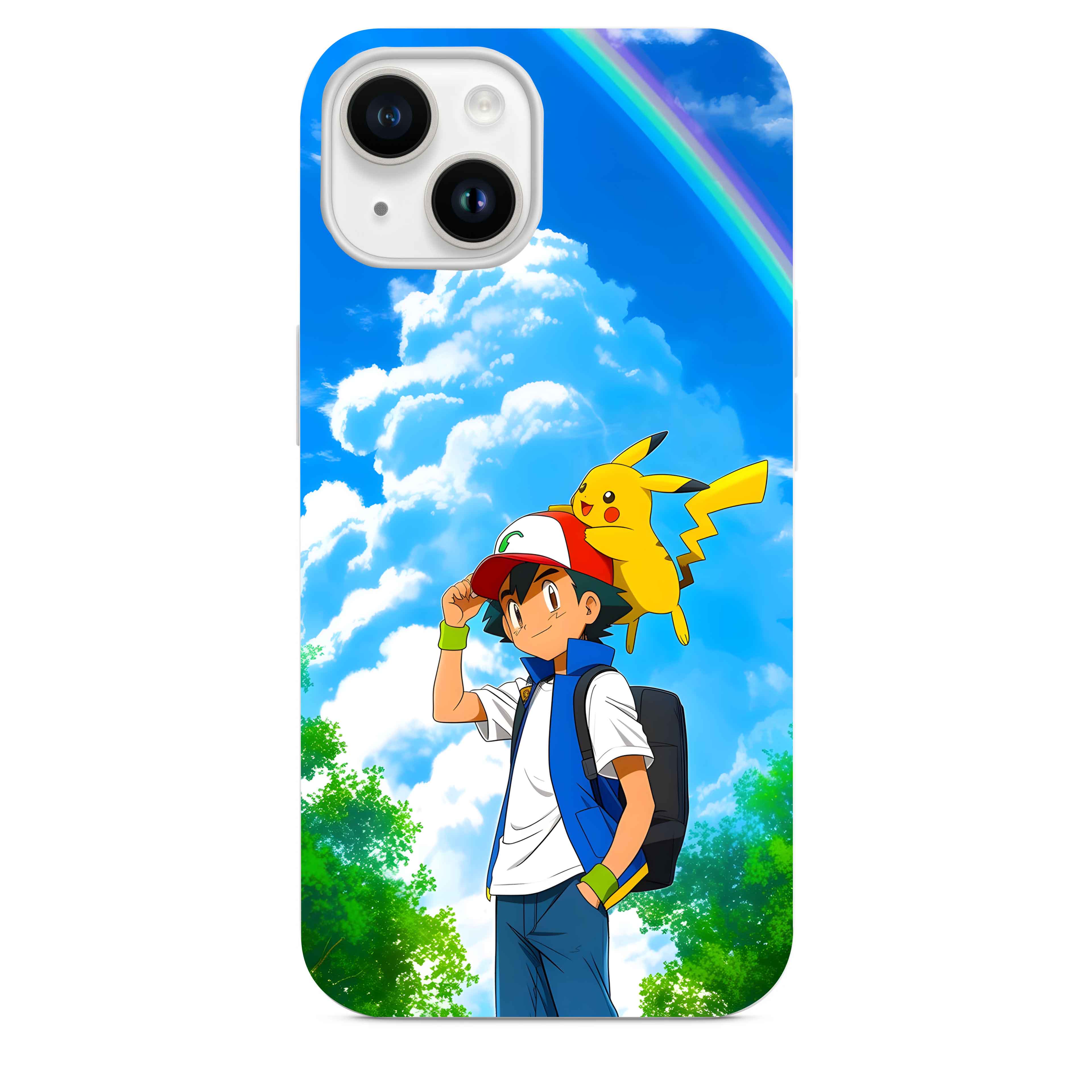 Ash ve Pikachu Telefon Kılıfı