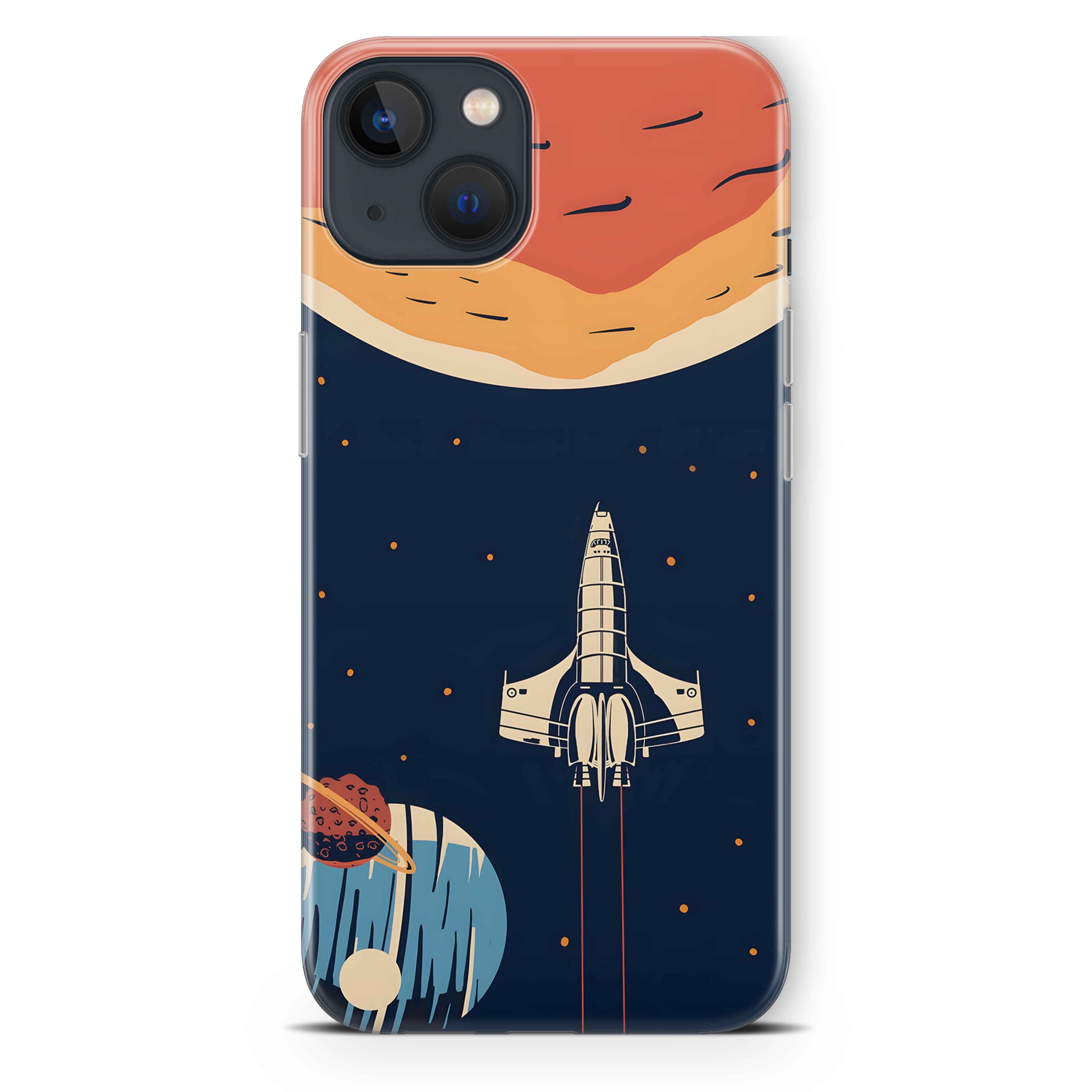 Retro Space Telefon Kılıfı