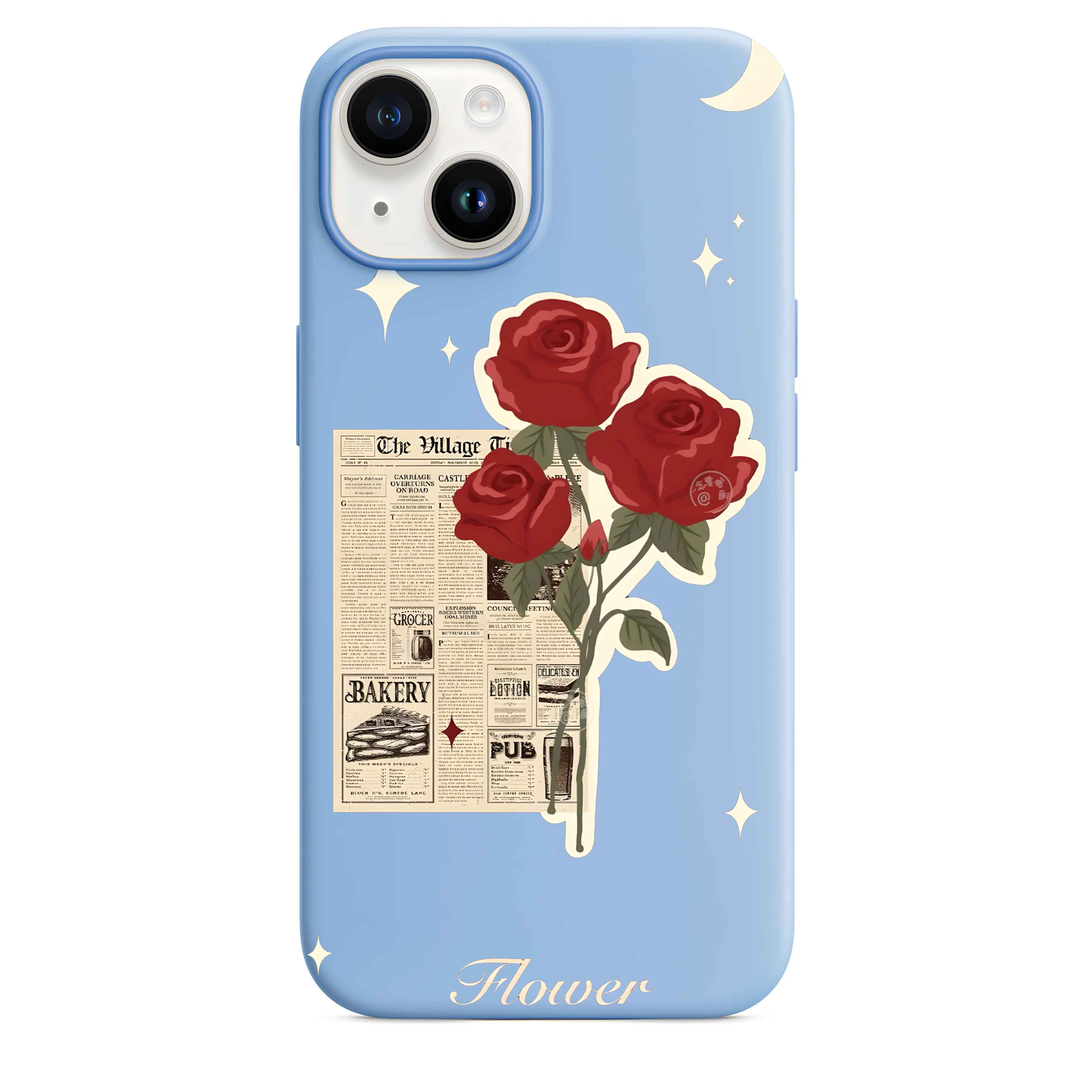 Kırmızı Gül Telefon Kılıfı